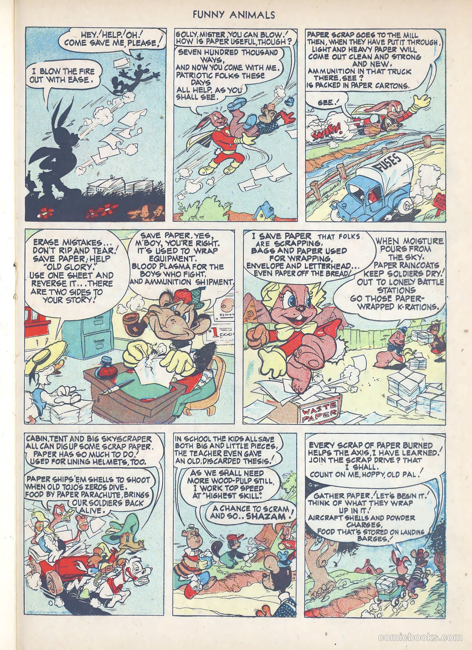 Fawcett's Funny Animals #20 (1944) — page 27 of 44