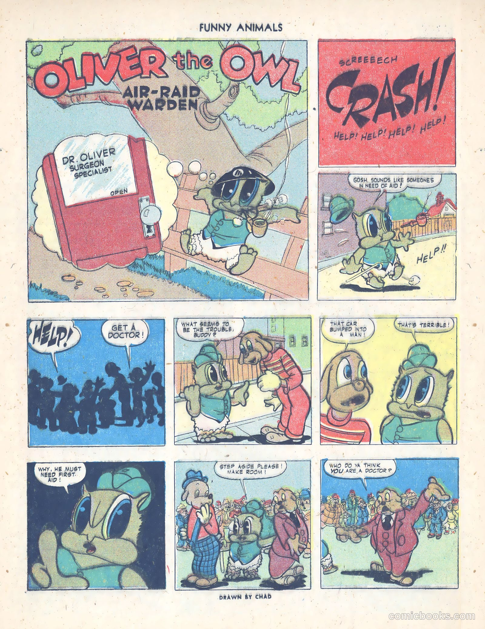 Fawcett's Funny Animals #20 (1944) — page 28 of 44