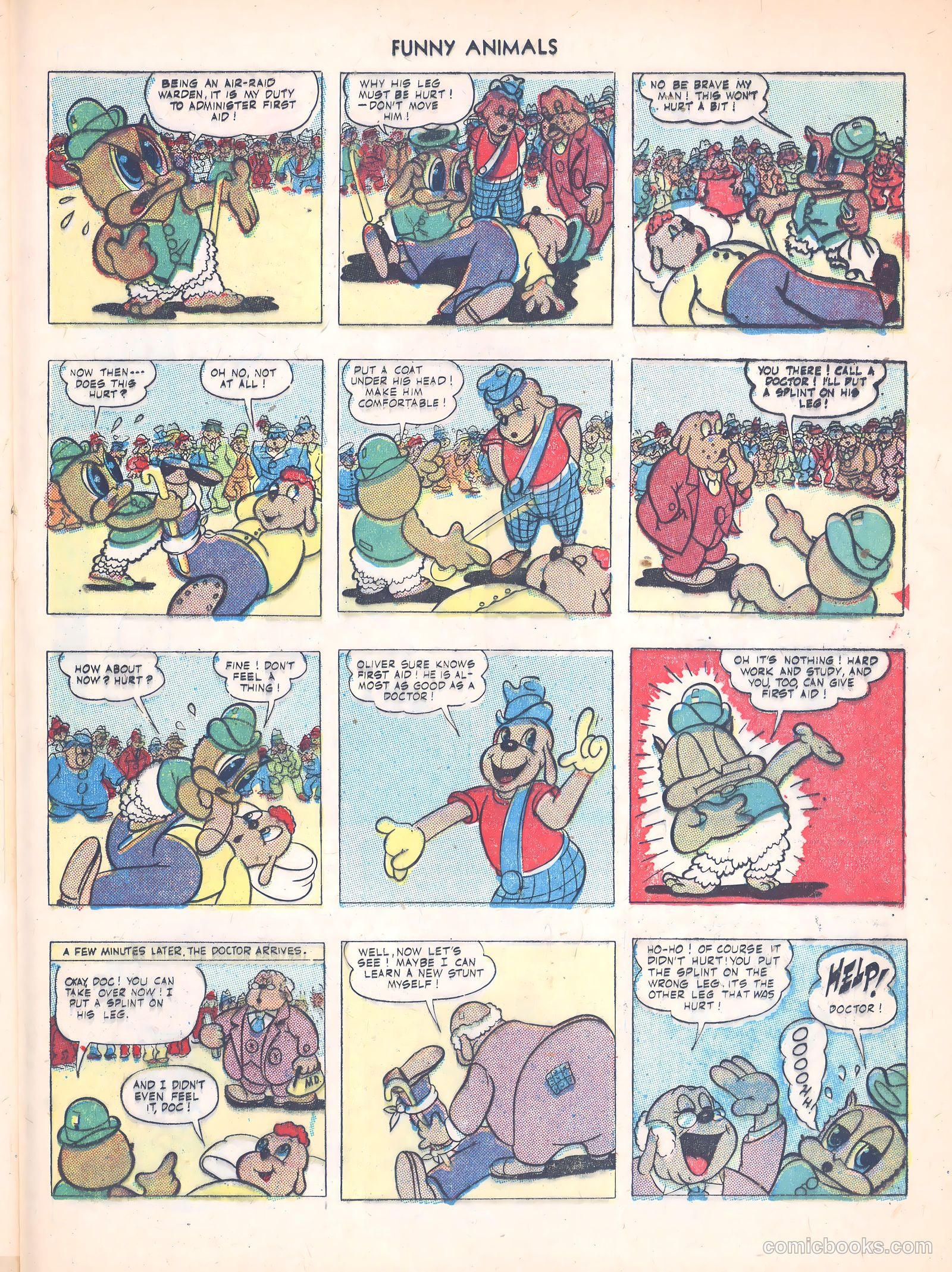 Fawcett's Funny Animals #20 (1944) — page 29 of 44