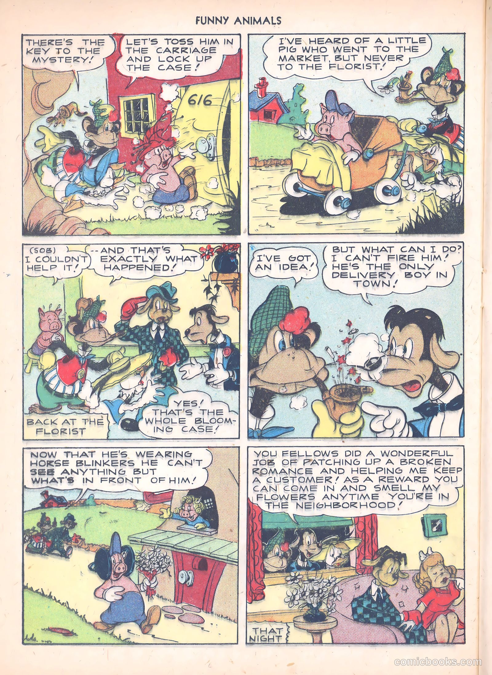 Fawcett's Funny Animals #20 (1944) — page 32 of 44