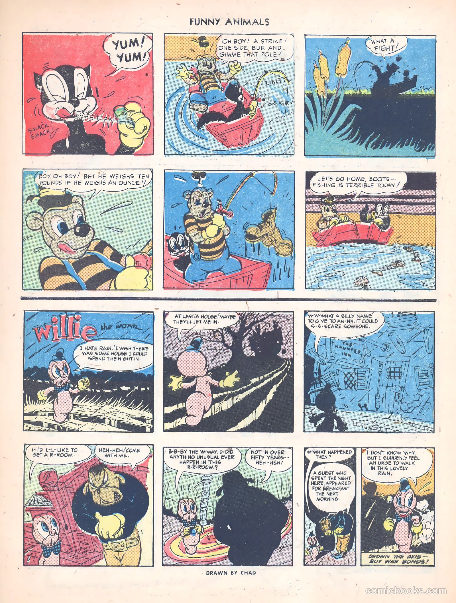 Fawcett's Funny Animals #20 (1944) — page 34 of 44
