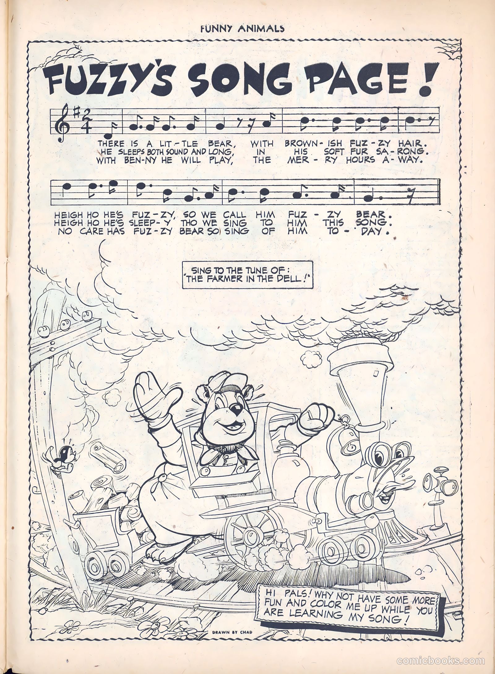 Fawcett's Funny Animals #20 (1944) — page 35 of 44