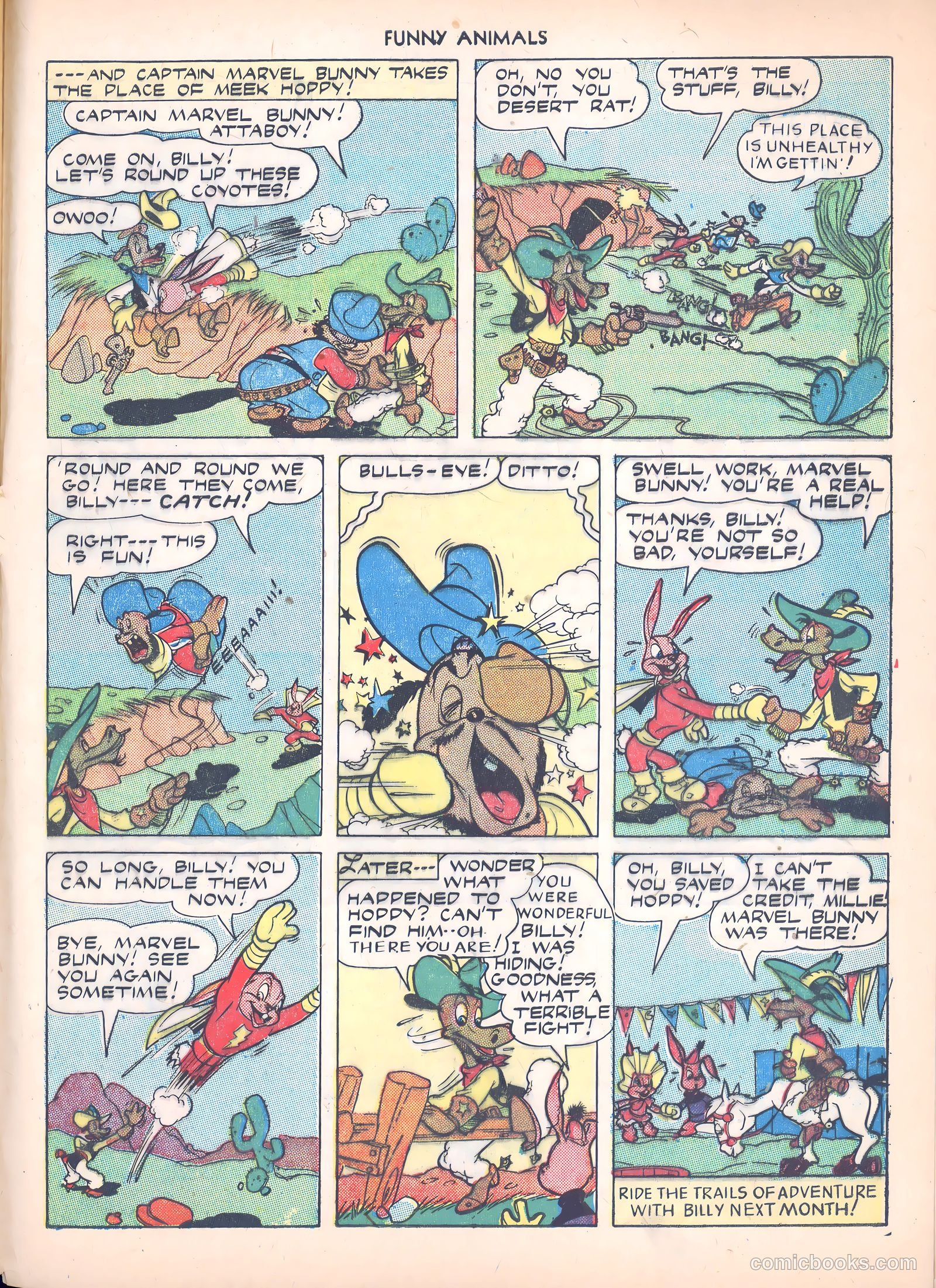Fawcett's Funny Animals #20 (1944) — page 39 of 44