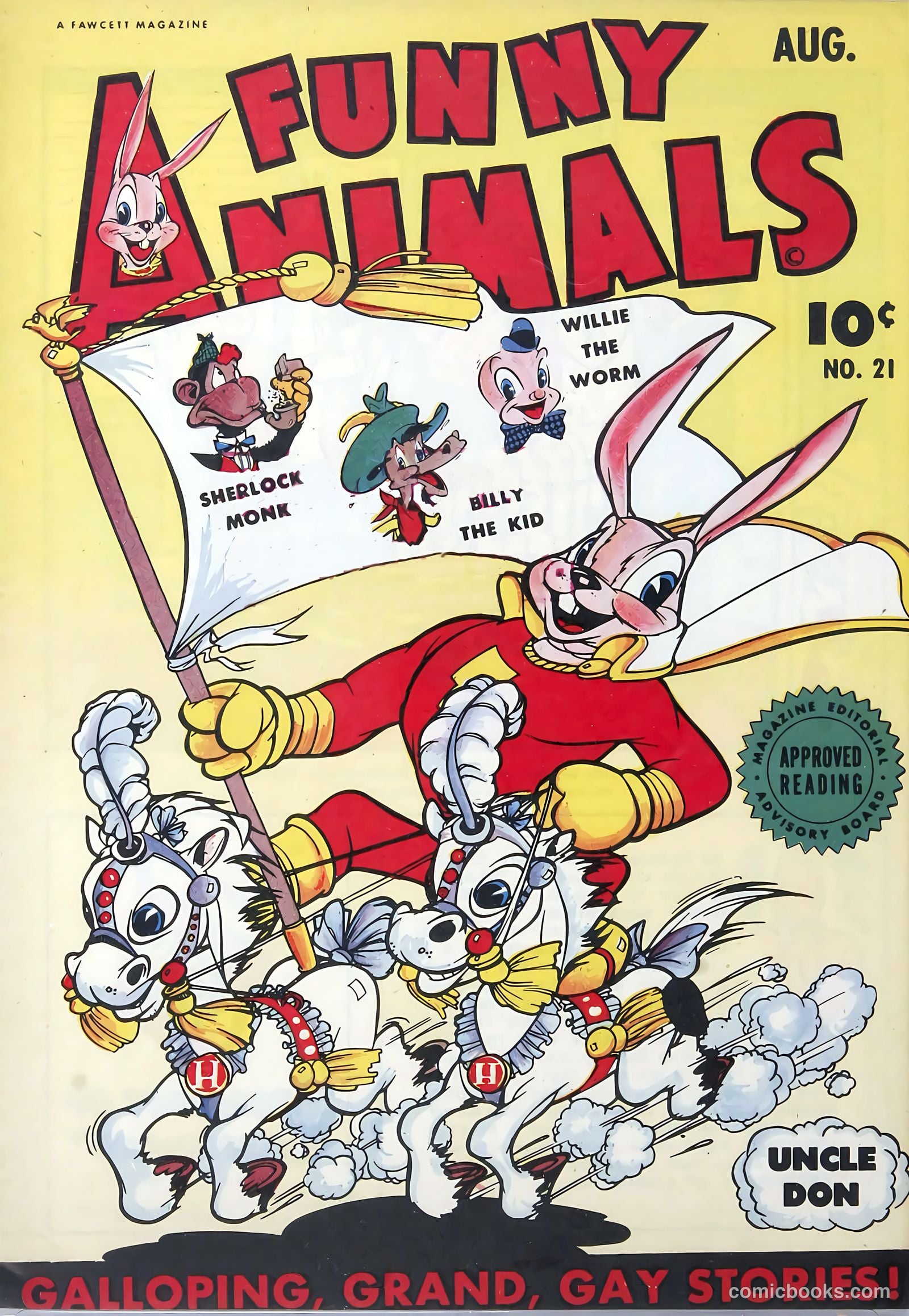 Fawcett's Funny Animals #21