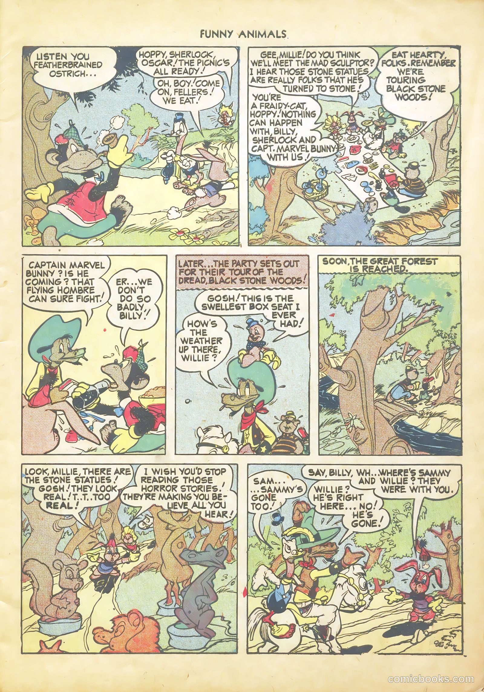 Fawcett's Funny Animals #21 (1944) — page 5 of 44
