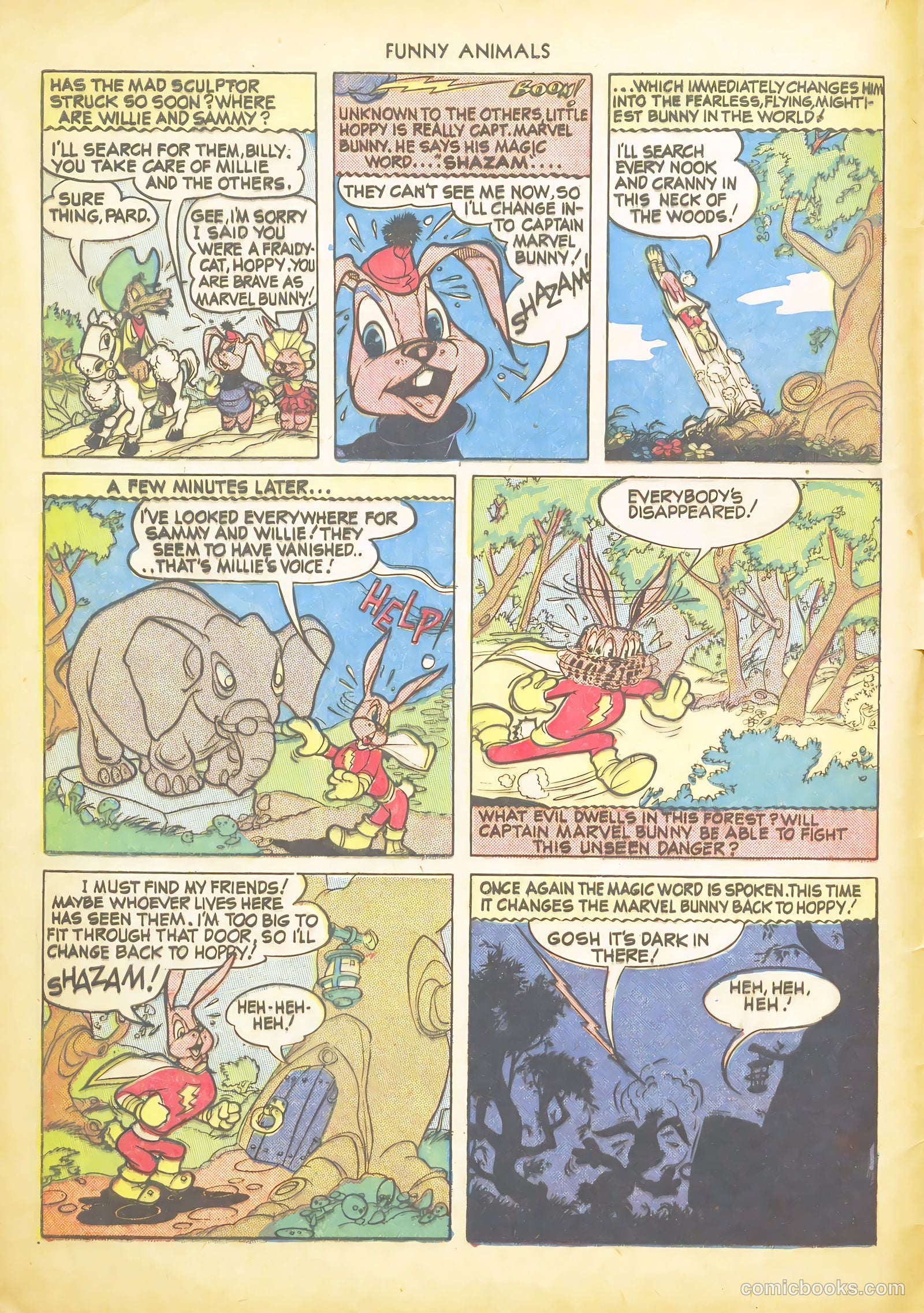 Fawcett's Funny Animals #21 (1944) — page 6 of 44