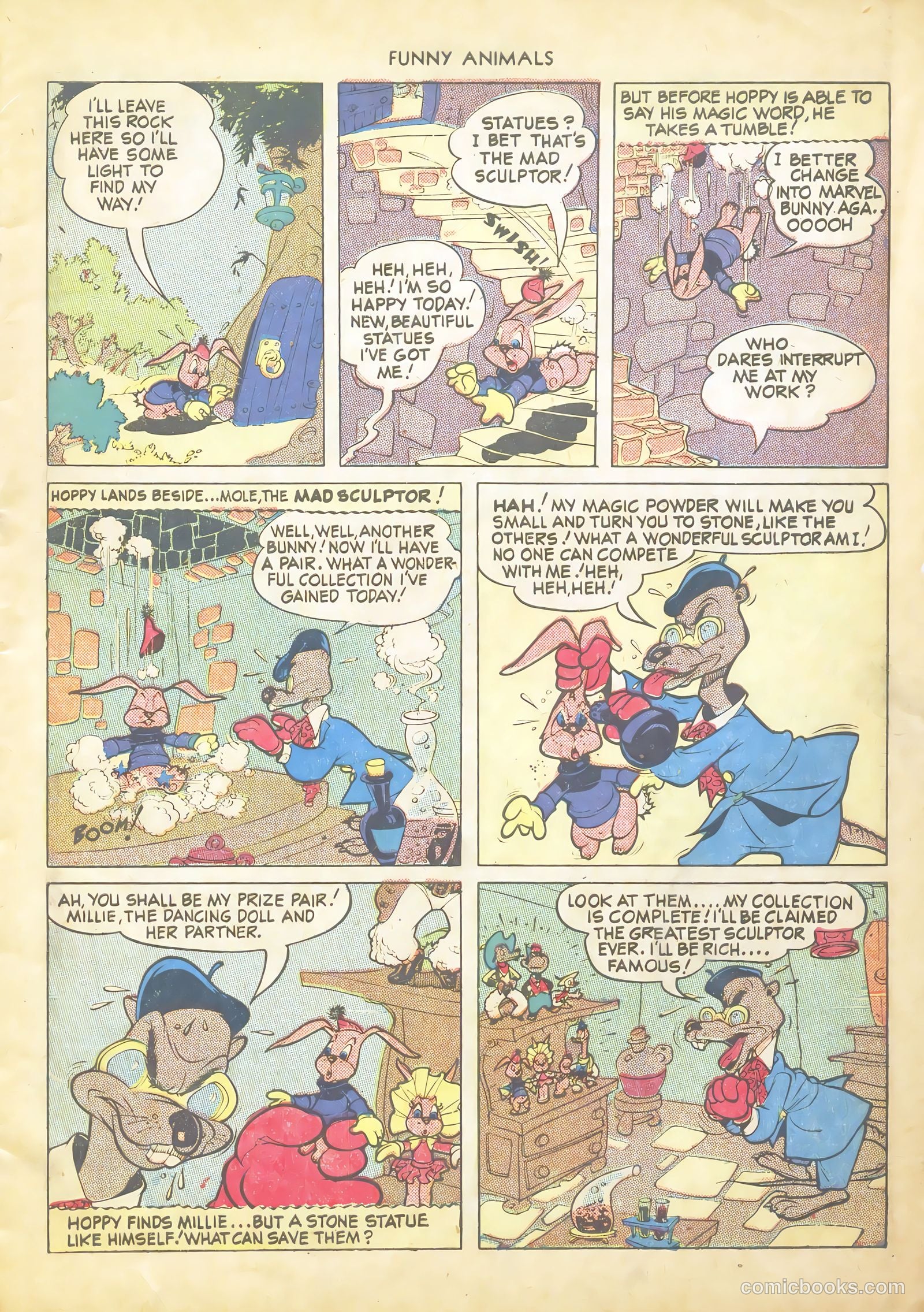 Fawcett's Funny Animals #21 (1944) — page 7 of 44