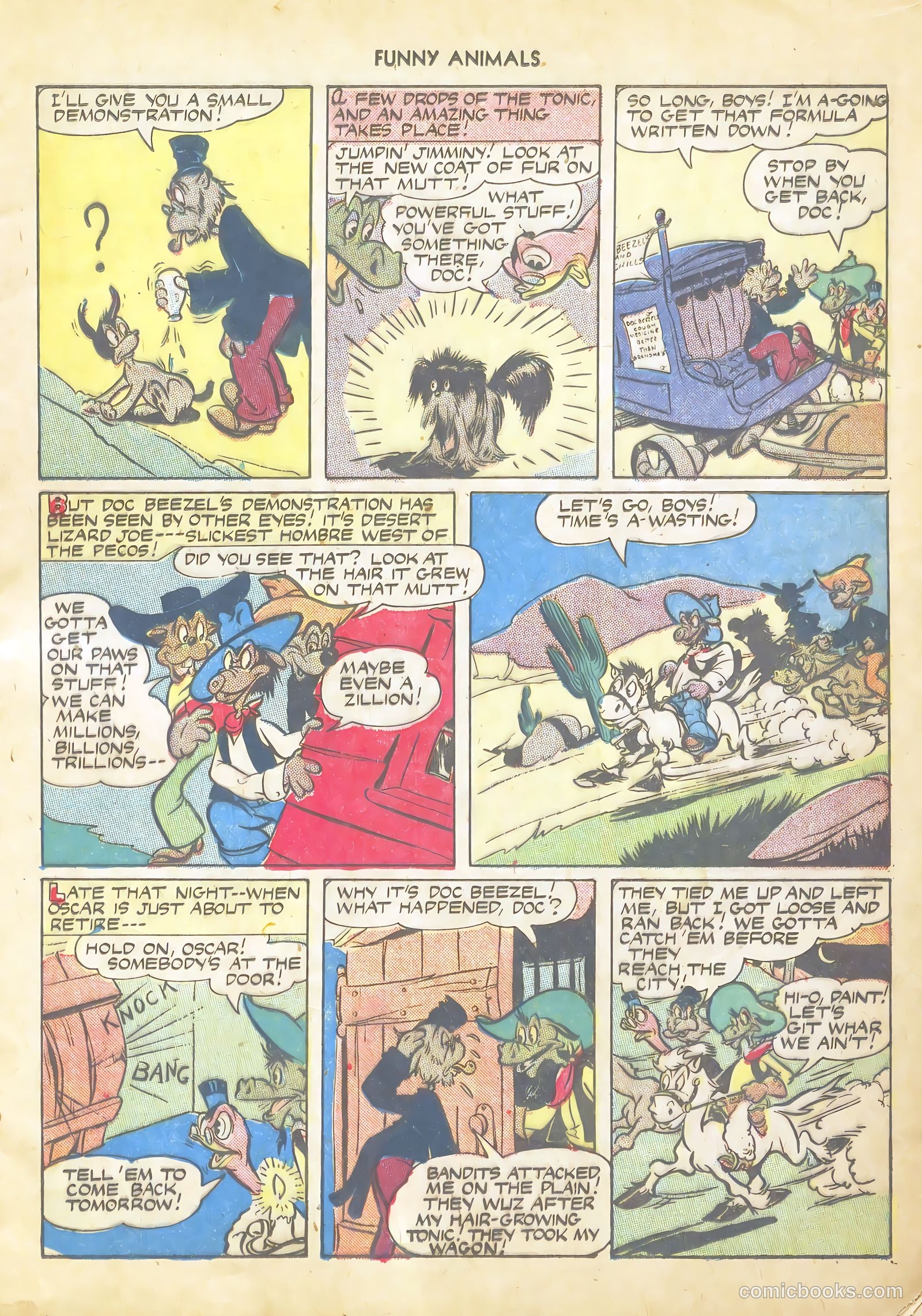 Fawcett's Funny Animals #21 (1944) — page 13 of 44