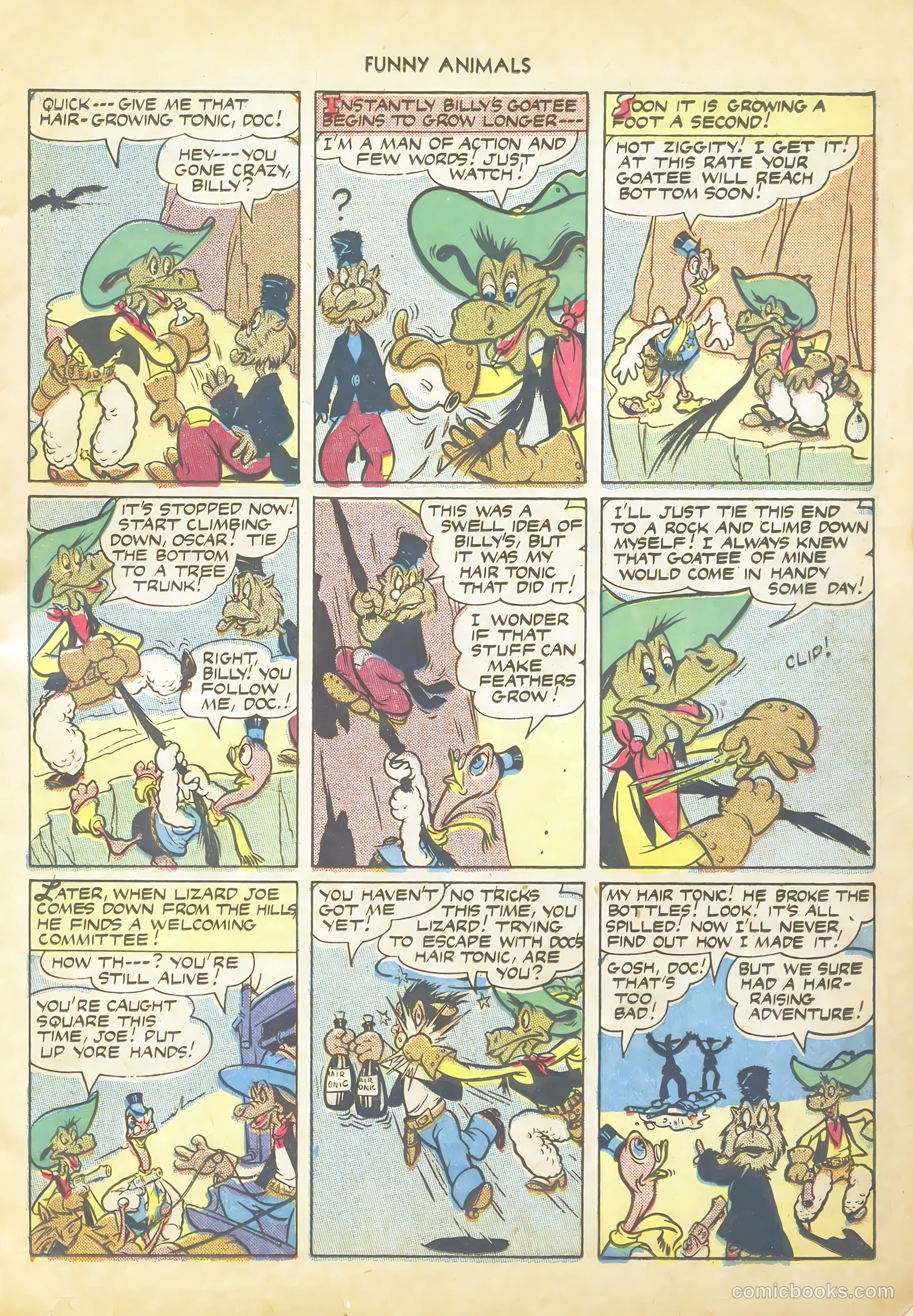 Fawcett's Funny Animals #21 (1944) — page 15 of 44