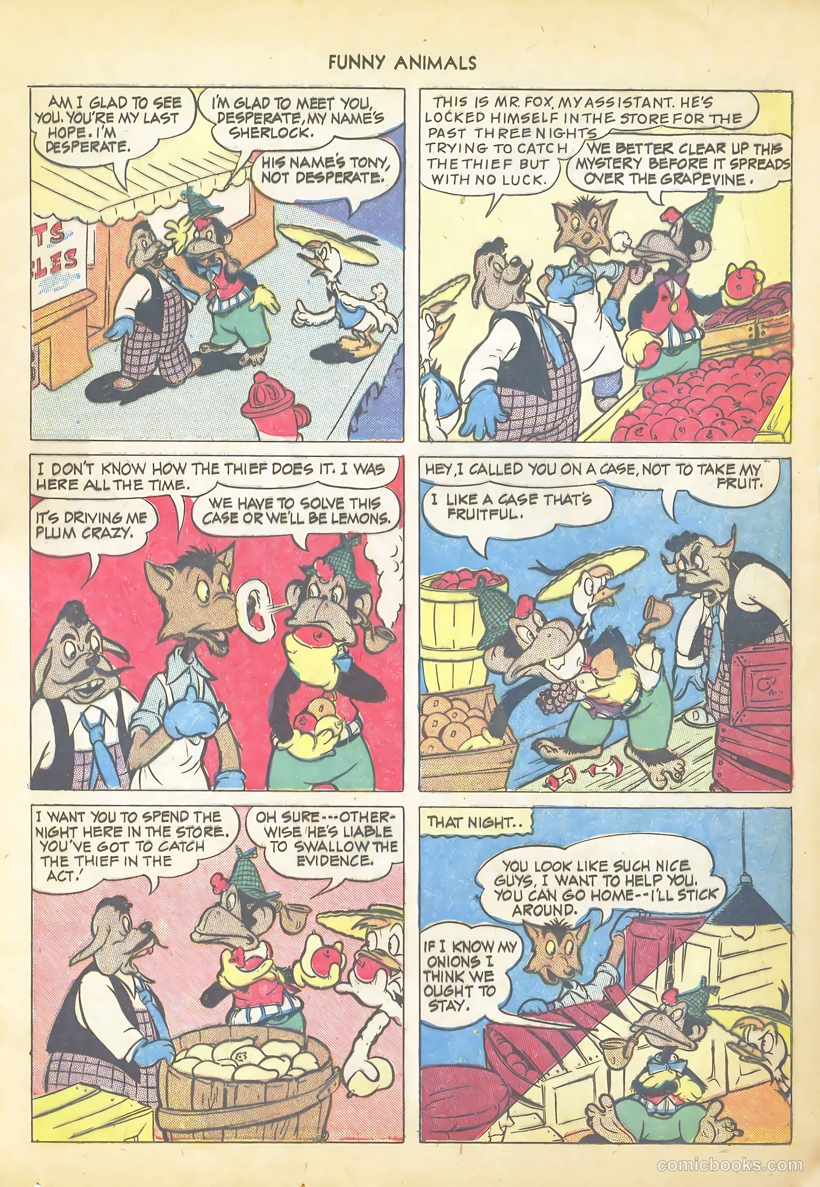 Fawcett's Funny Animals #21 (1944) — page 19 of 44