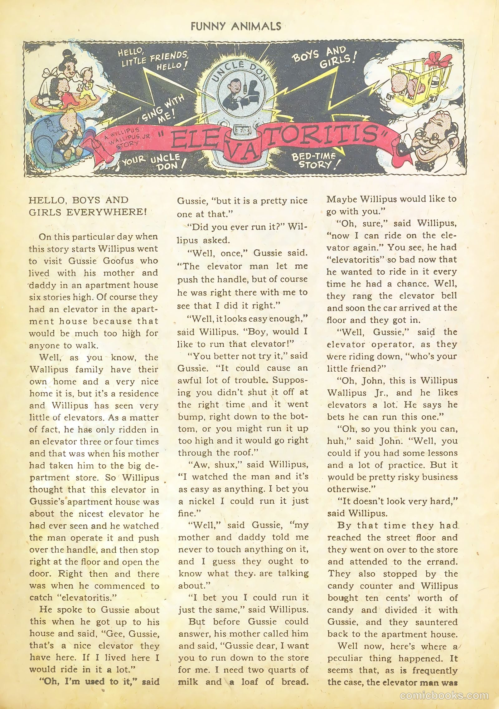 Fawcett's Funny Animals #21 (1944) — page 24 of 44