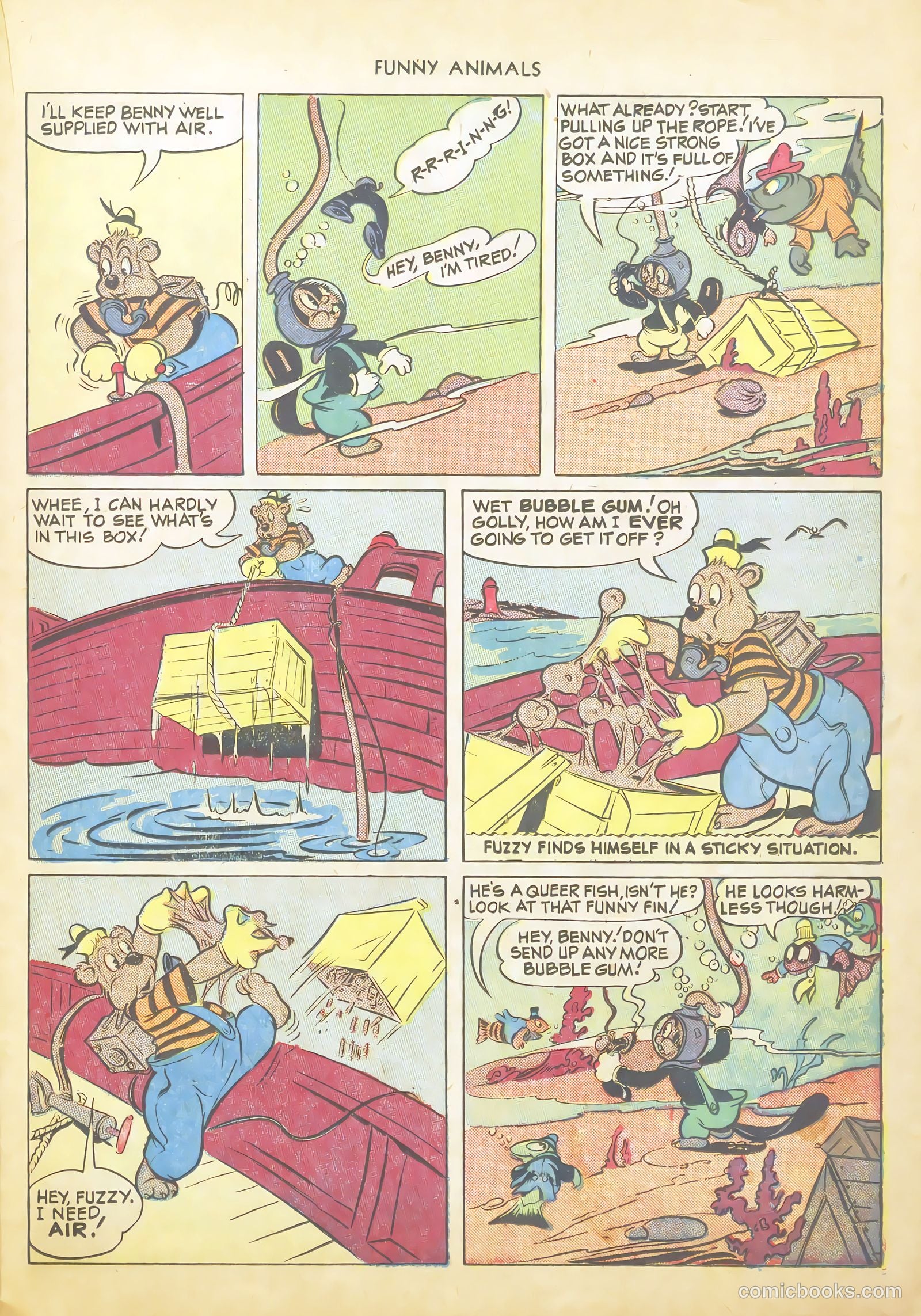 Fawcett's Funny Animals #21 (1944) — page 27 of 44