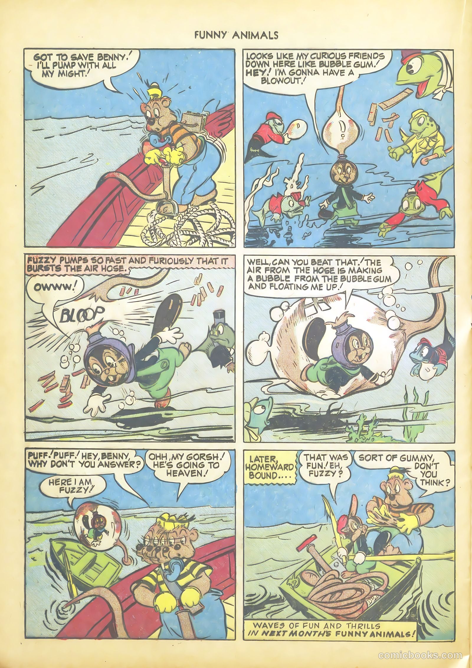 Fawcett's Funny Animals #21 (1944) — page 28 of 44