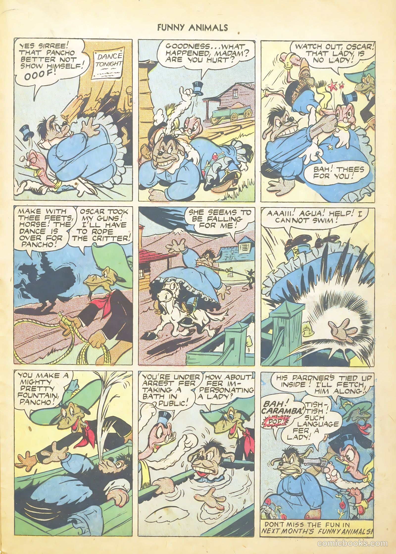 Fawcett's Funny Animals #21 (1944) — page 31 of 44