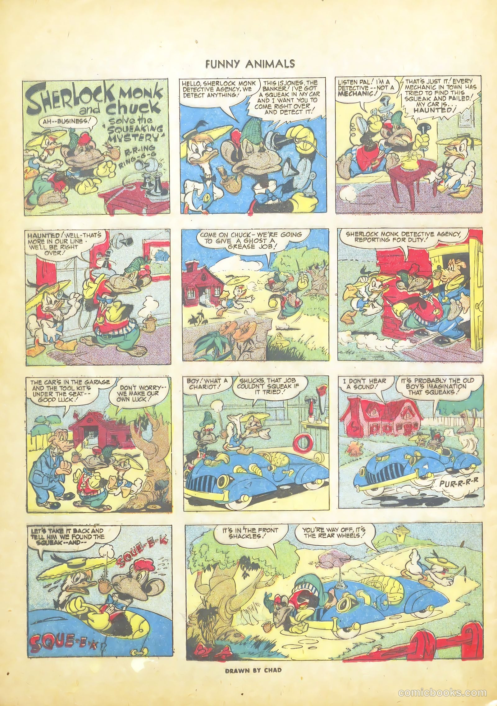 Fawcett's Funny Animals #21 (1944) — page 32 of 44