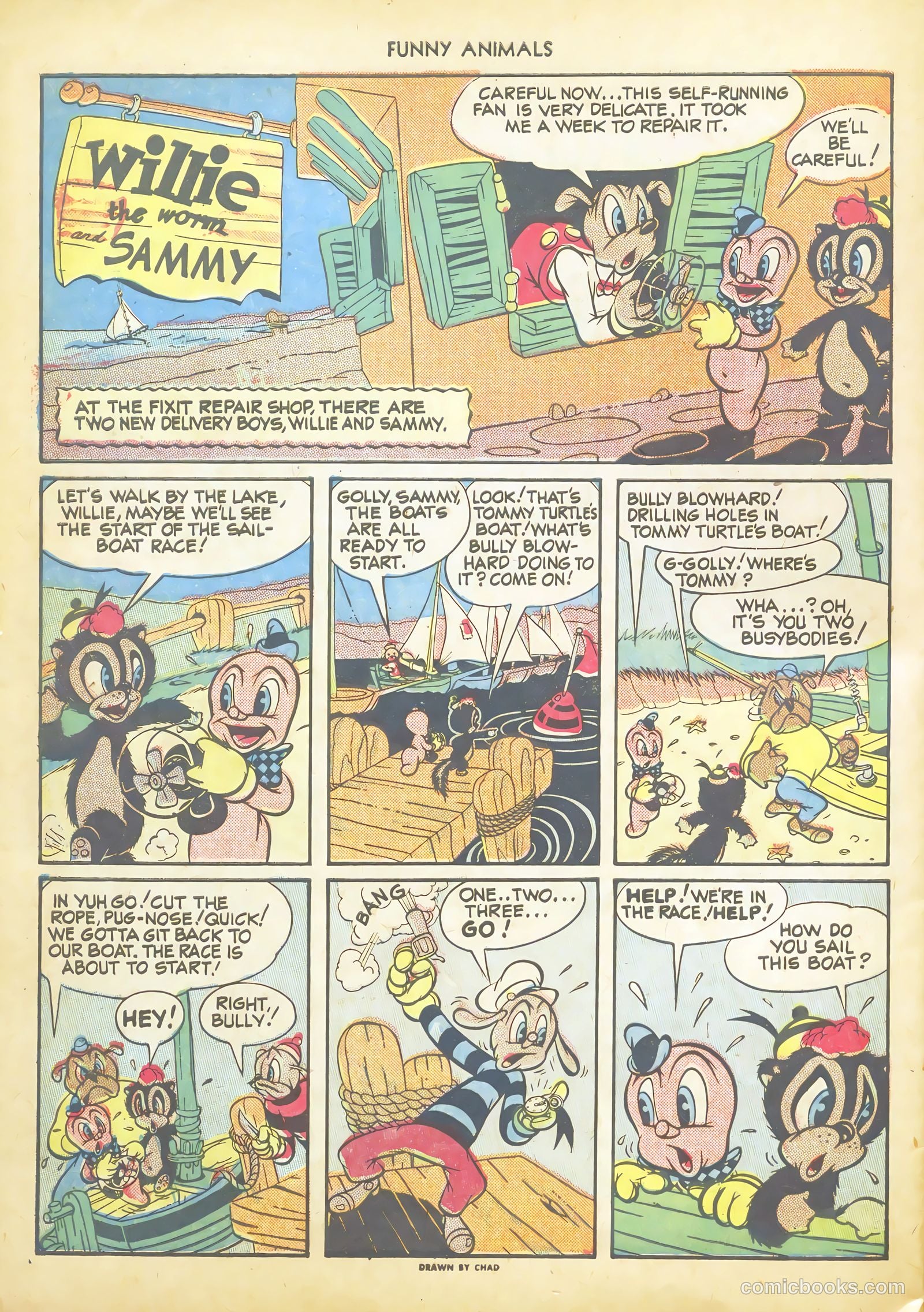 Fawcett's Funny Animals #21 (1944) — page 34 of 44