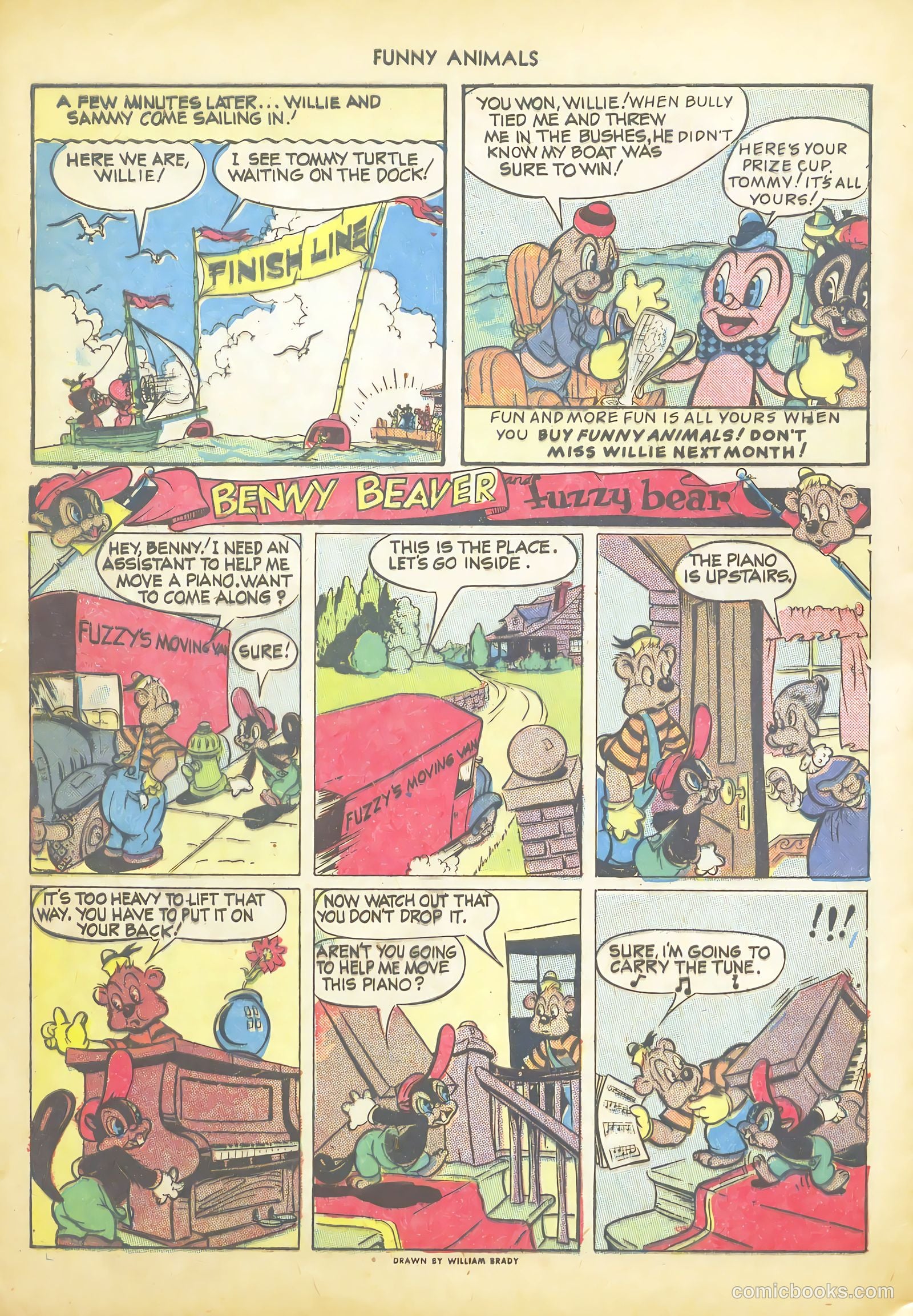 Fawcett's Funny Animals #21 (1944) — page 36 of 44