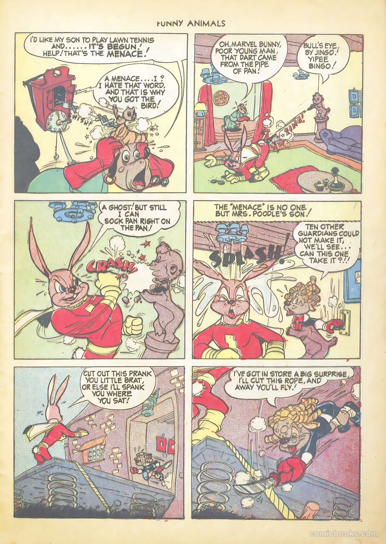 Fawcett's Funny Animals #21 (1944) — page 39 of 44