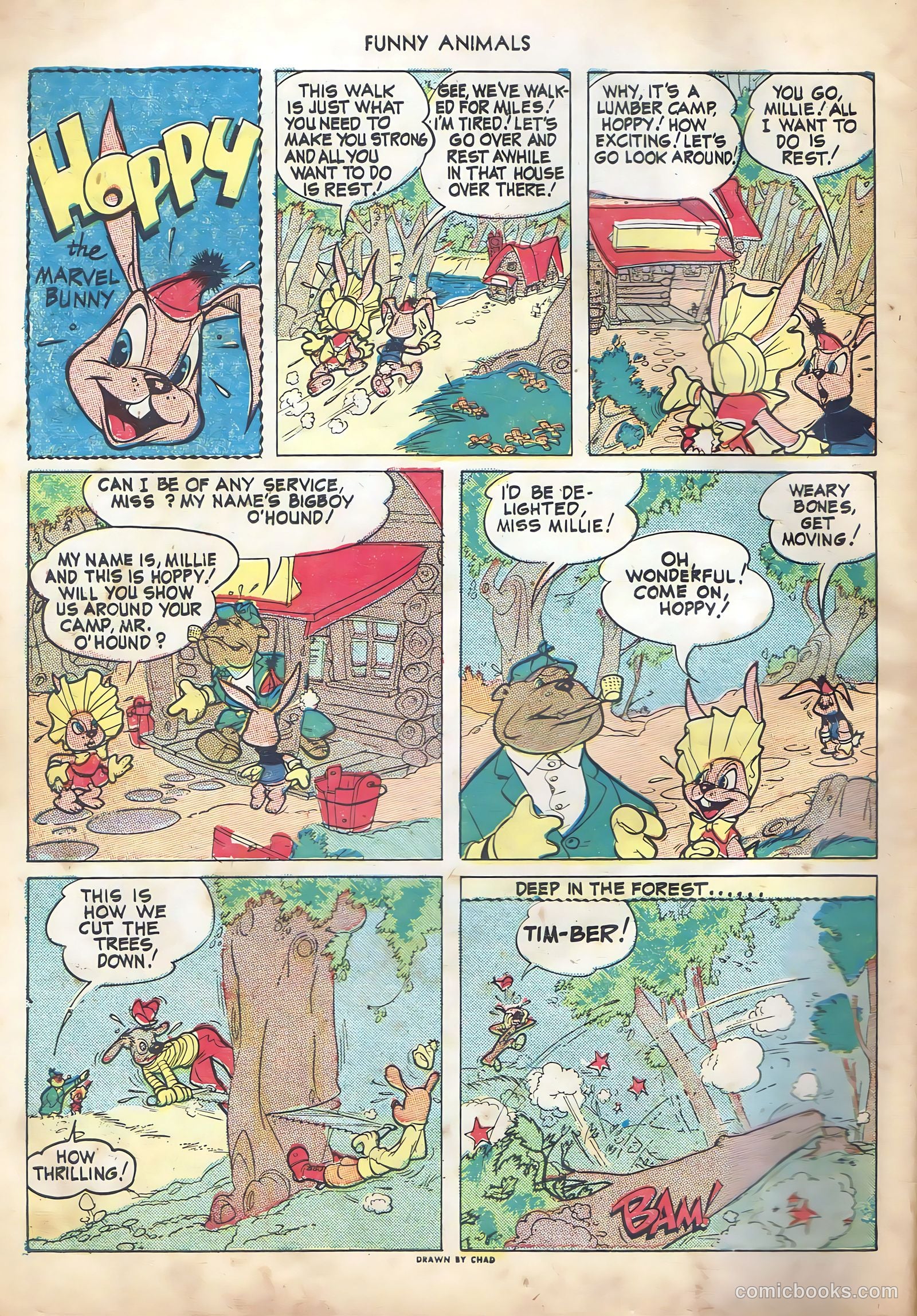 Fawcett's Funny Animals #22 (1944) — page 4 of 44