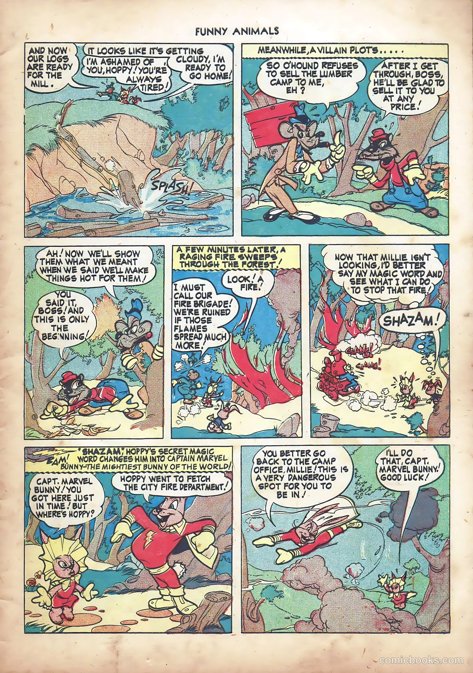 Fawcett's Funny Animals #22 (1944) — page 5 of 44