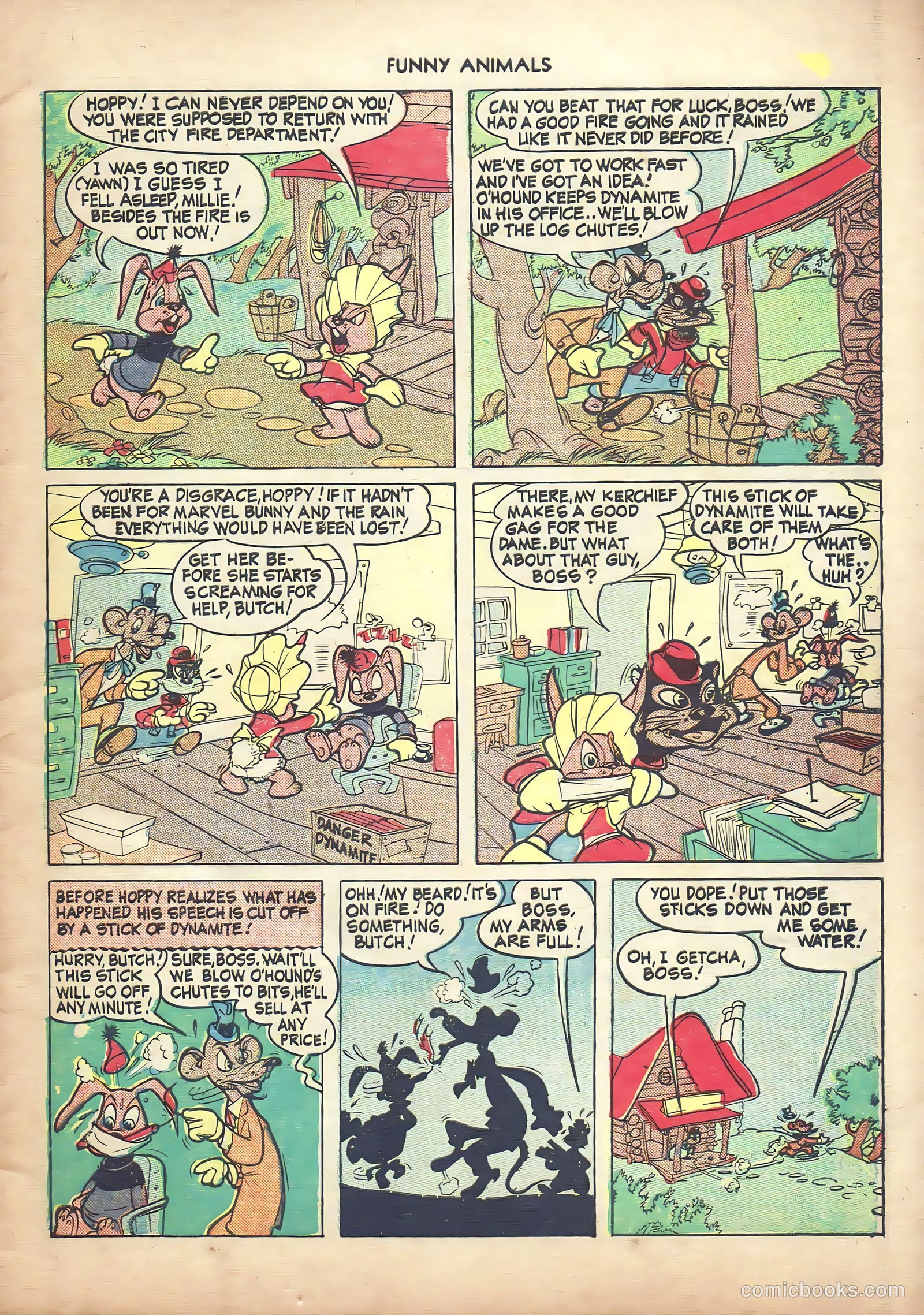 Fawcett's Funny Animals #22 (1944) — page 7 of 44