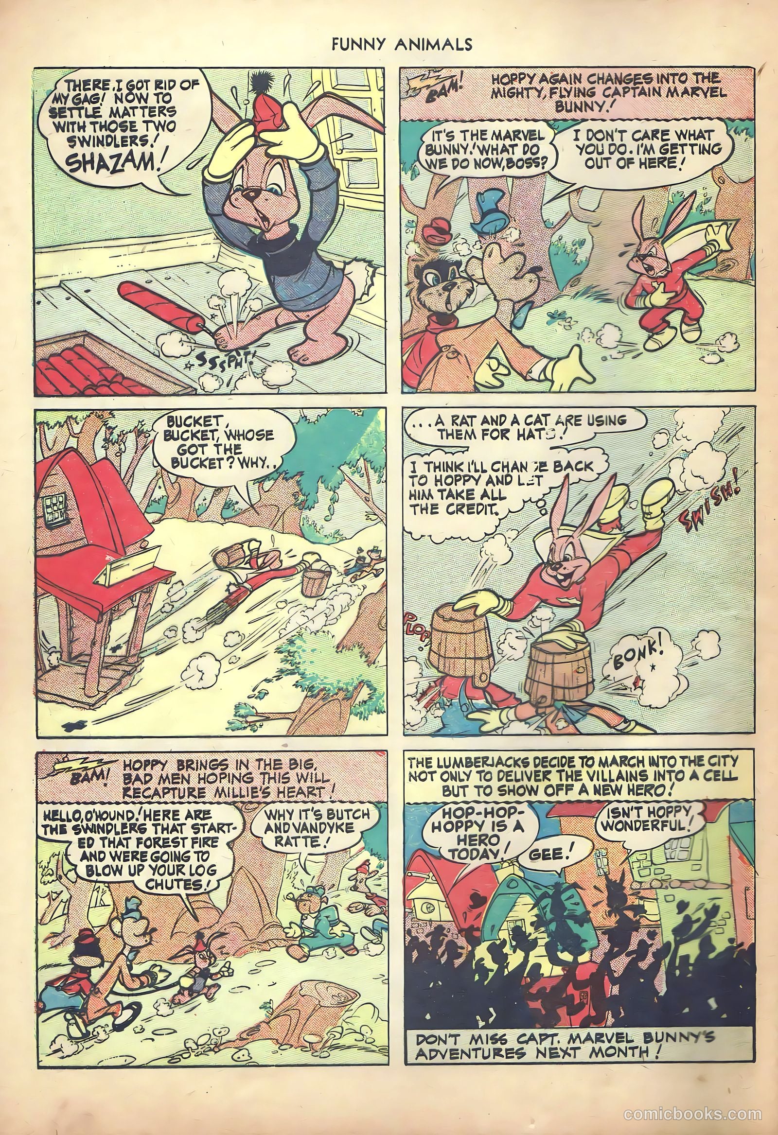 Fawcett's Funny Animals #22 (1944) — page 8 of 44