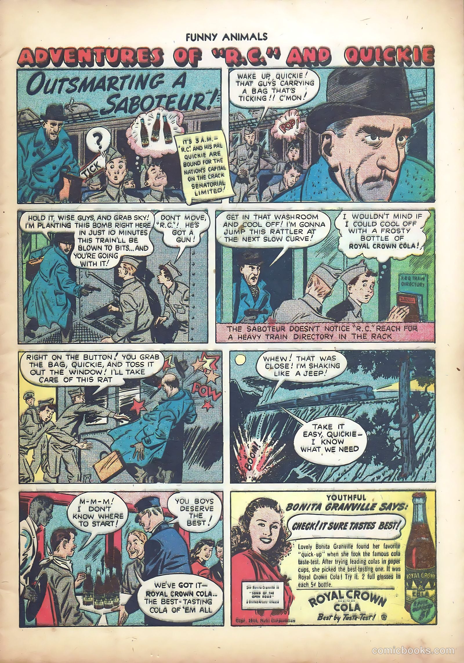 Fawcett's Funny Animals #22 (1944) — page 9 of 44