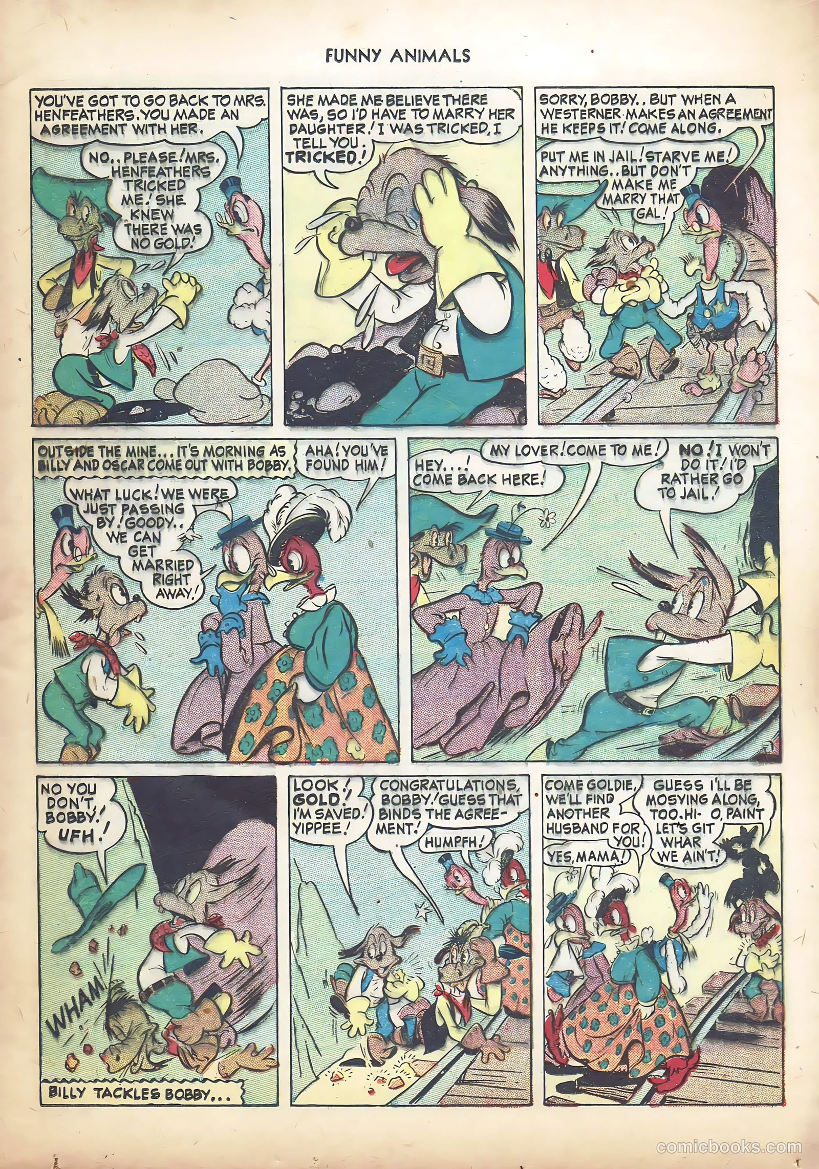 Fawcett's Funny Animals #22 (1944) — page 13 of 44