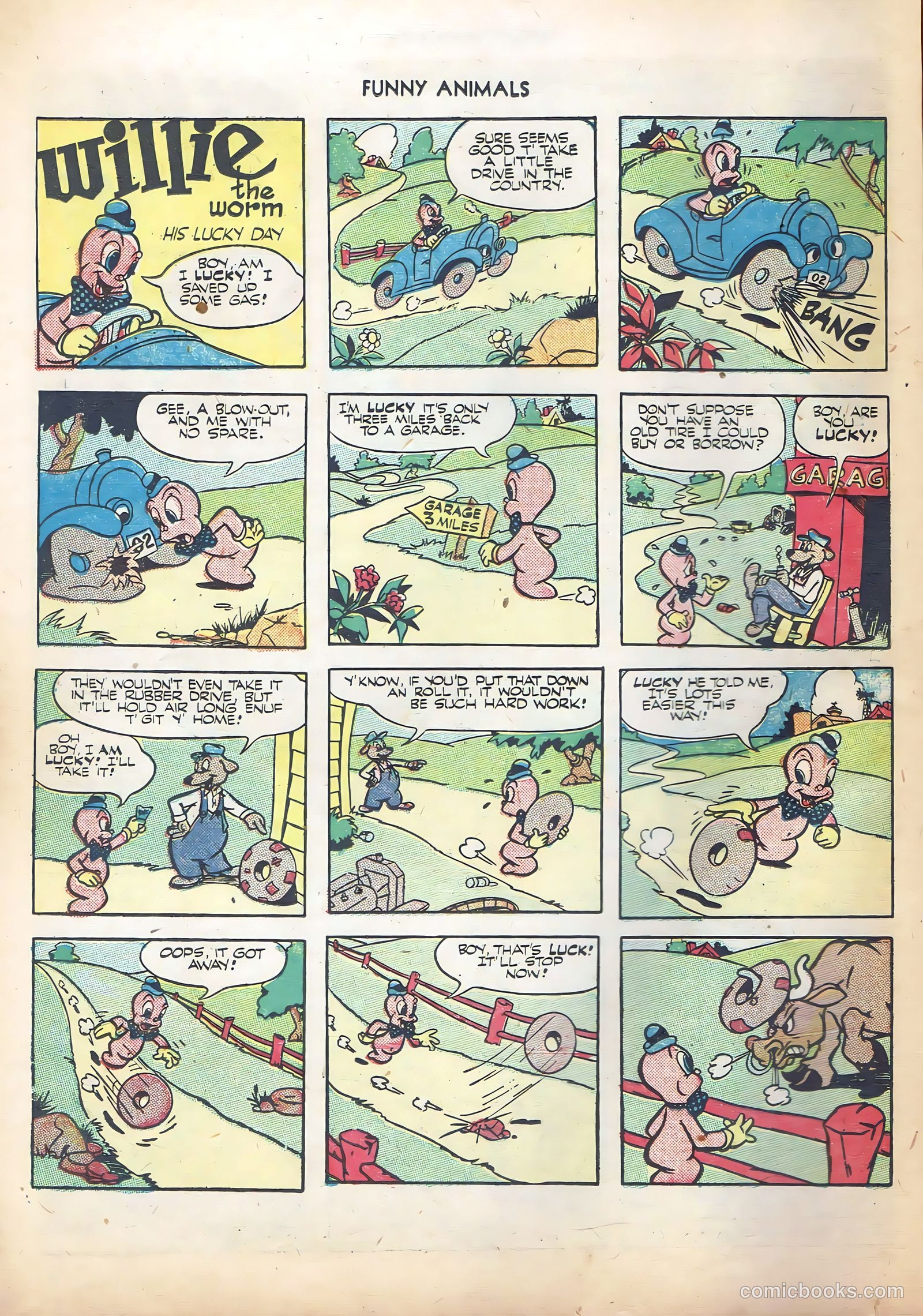 Fawcett's Funny Animals #22 (1944) — page 14 of 44