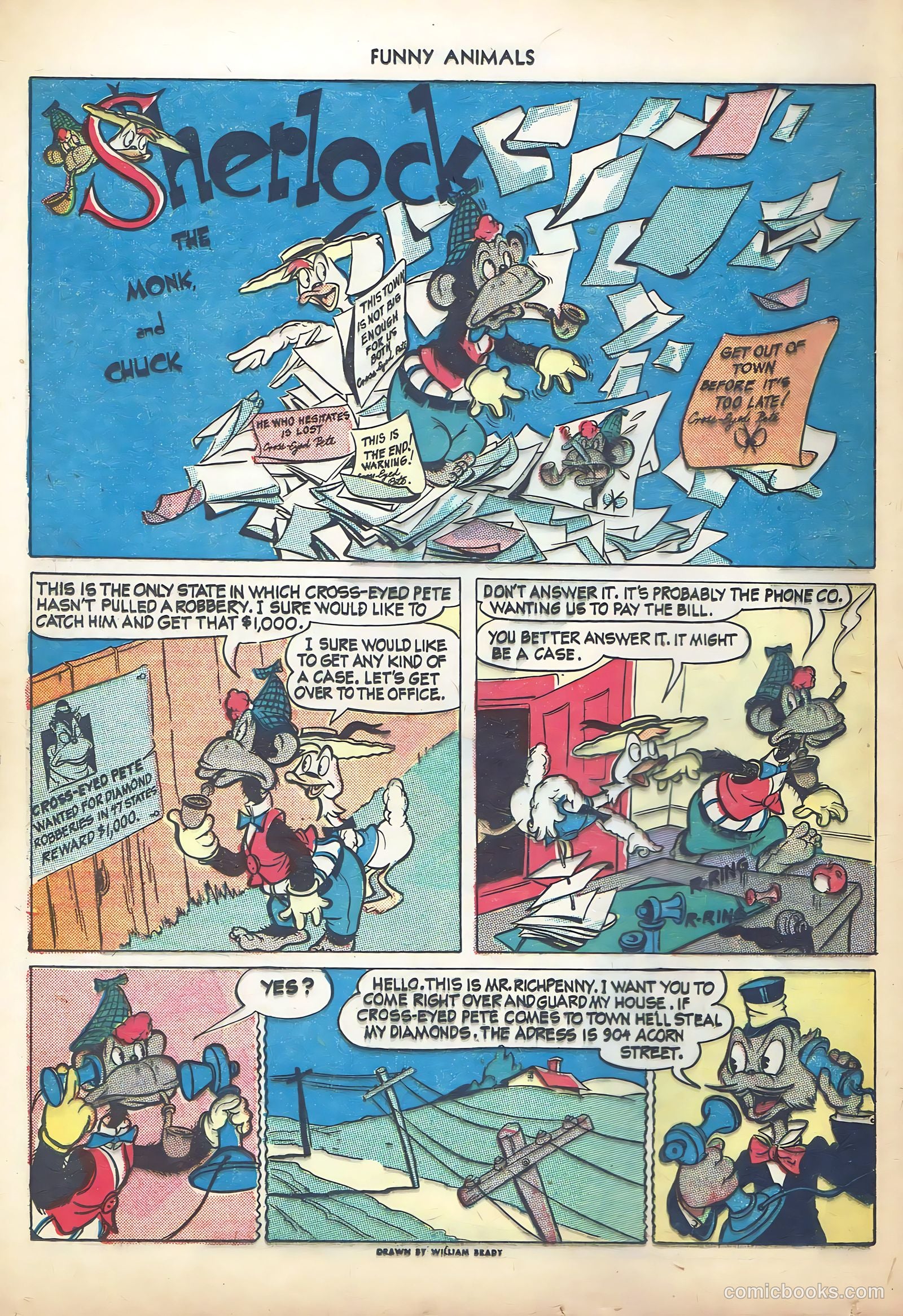 Fawcett's Funny Animals #22 (1944) — page 16 of 44
