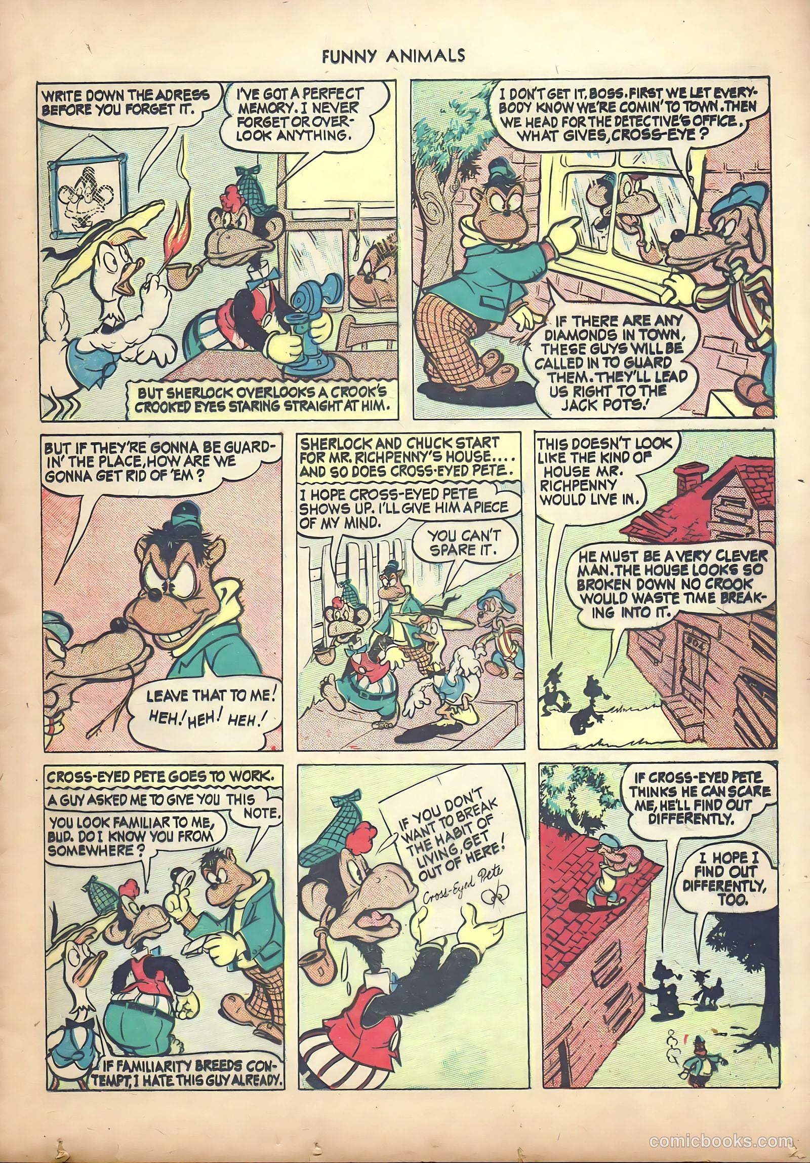 Fawcett's Funny Animals #22 (1944) — page 17 of 44