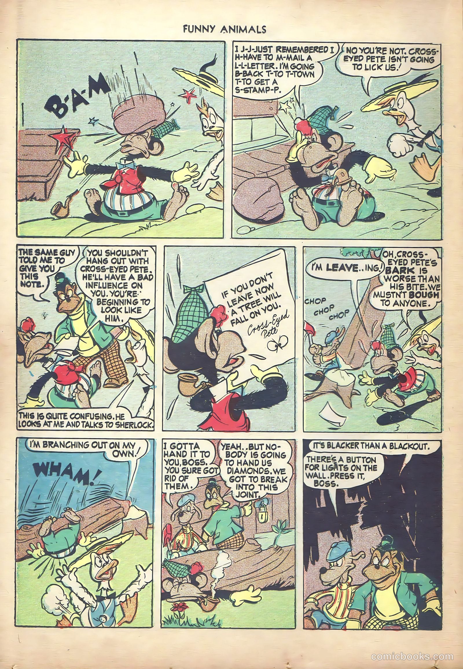 Fawcett's Funny Animals #22 (1944) — page 18 of 44