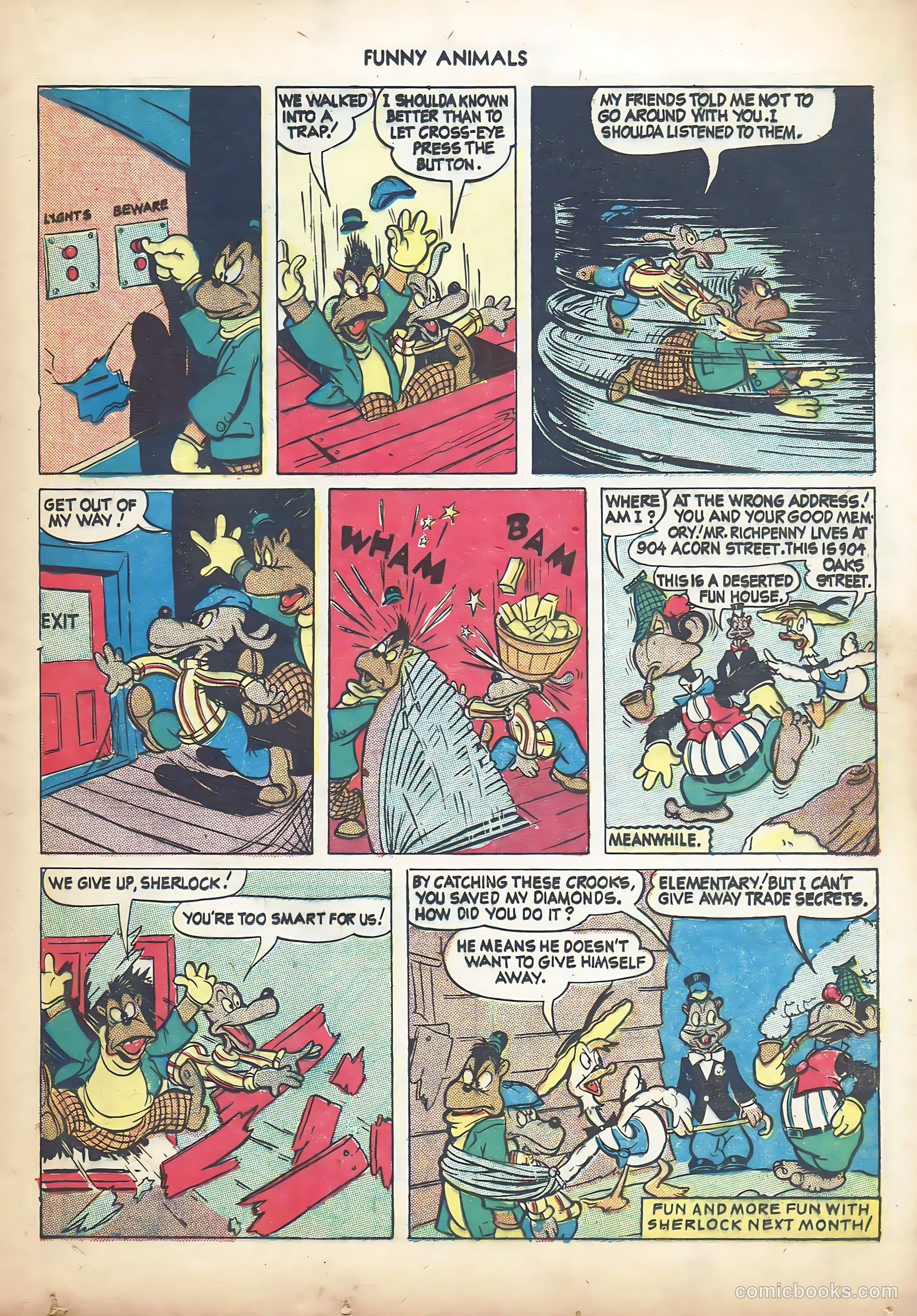 Fawcett's Funny Animals #22 (1944) — page 19 of 44