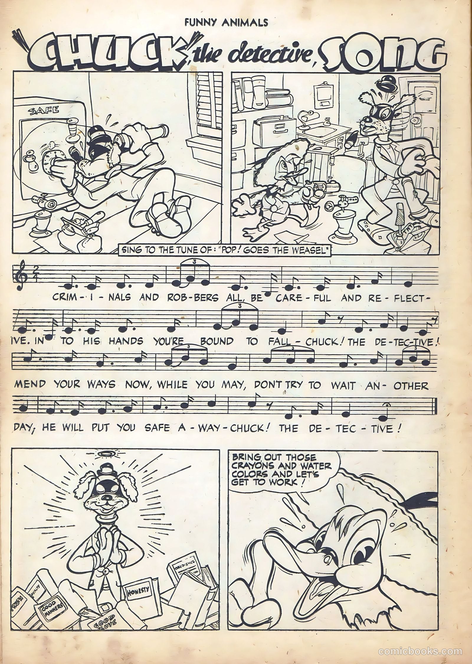 Fawcett's Funny Animals #22 (1944) — page 20 of 44