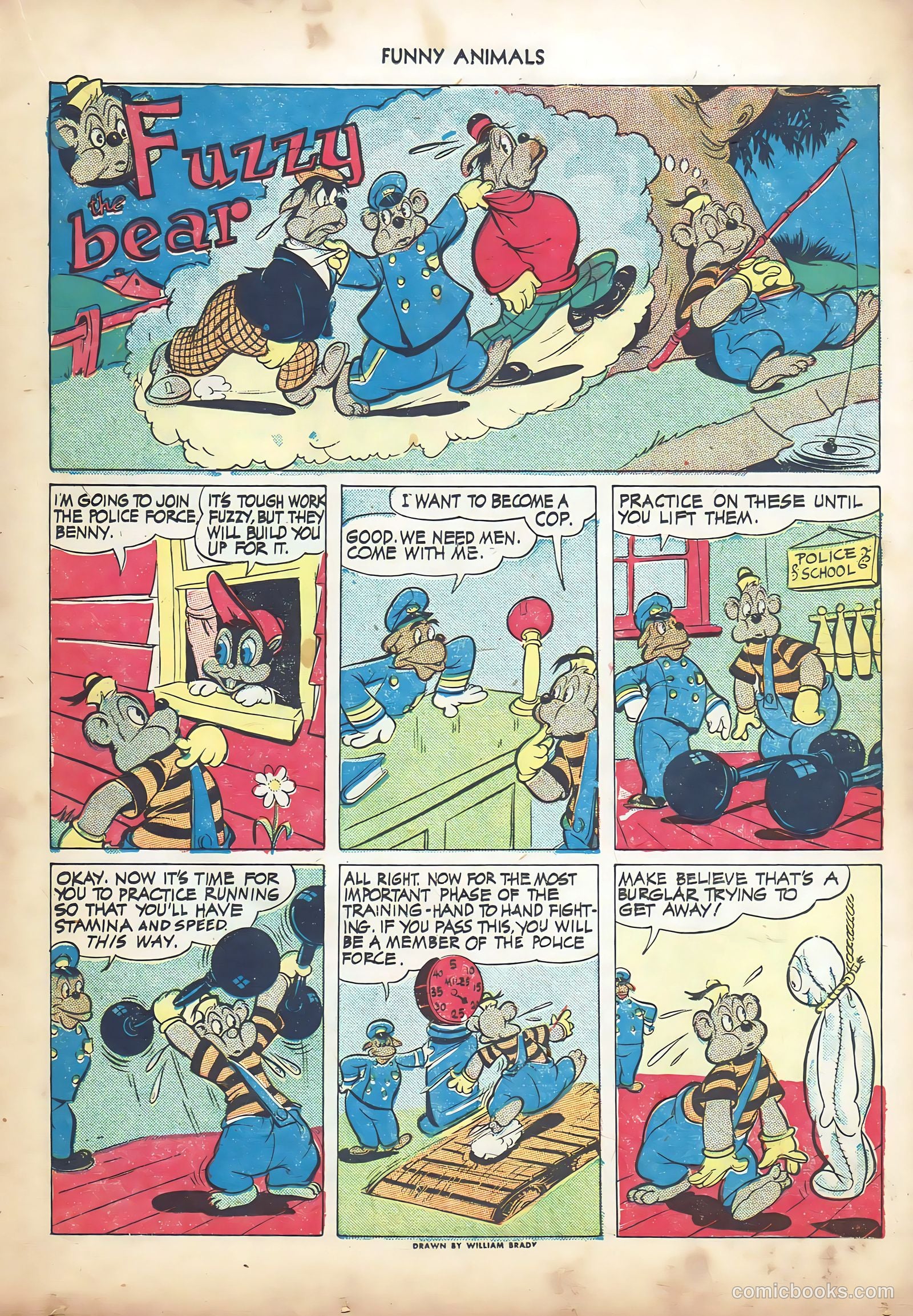 Fawcett's Funny Animals #22 (1944) — page 21 of 44