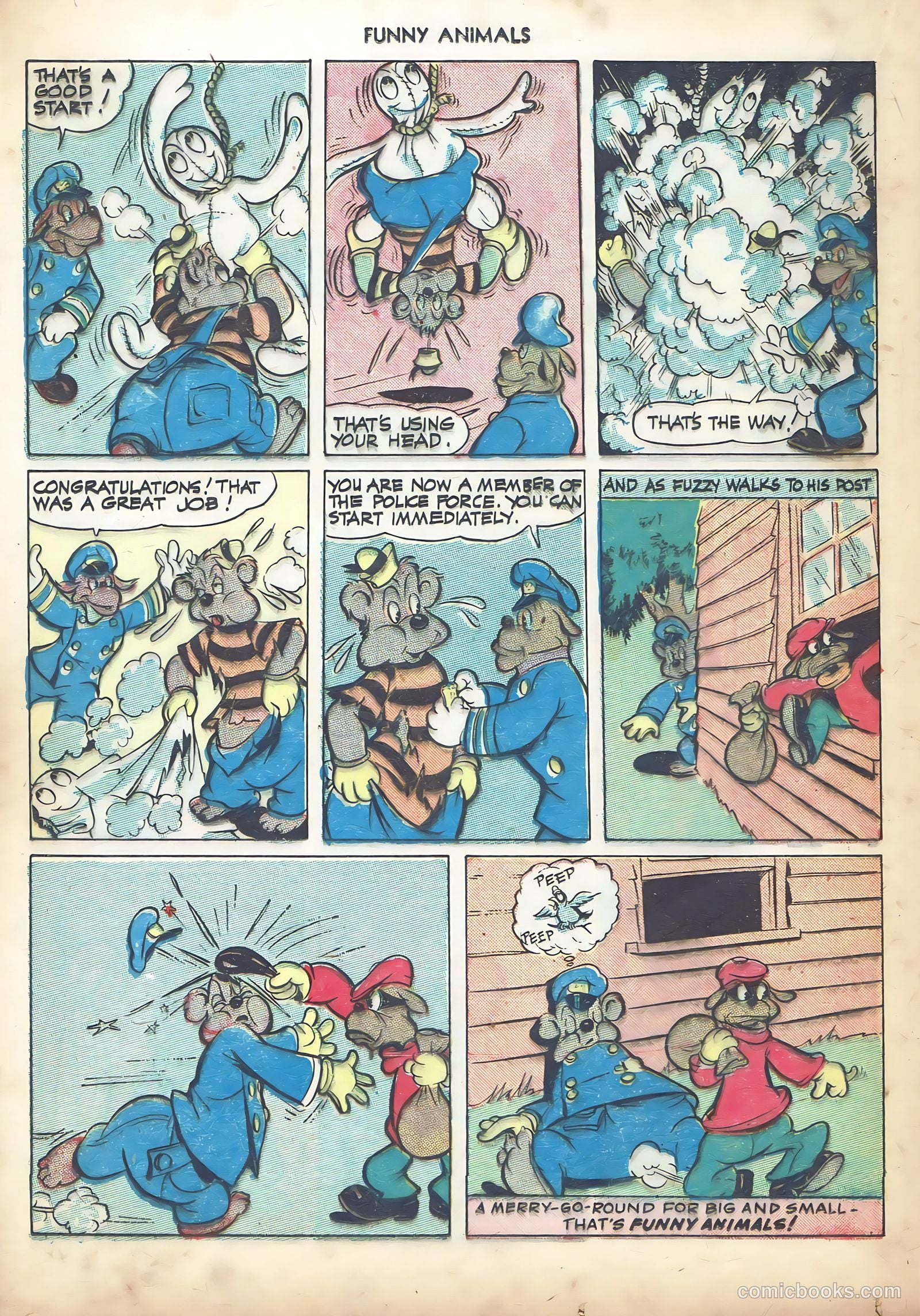Fawcett's Funny Animals #22 (1944) — page 22 of 44