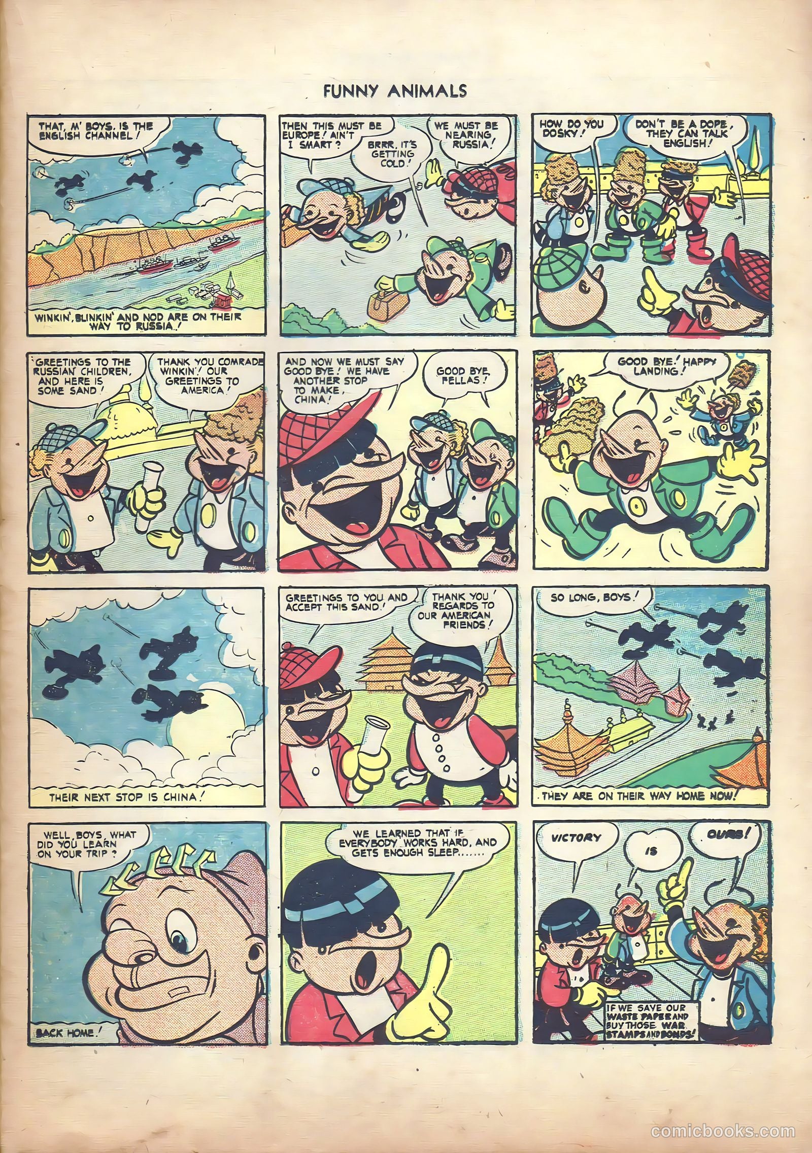 Fawcett's Funny Animals #22 (1944) — page 27 of 44