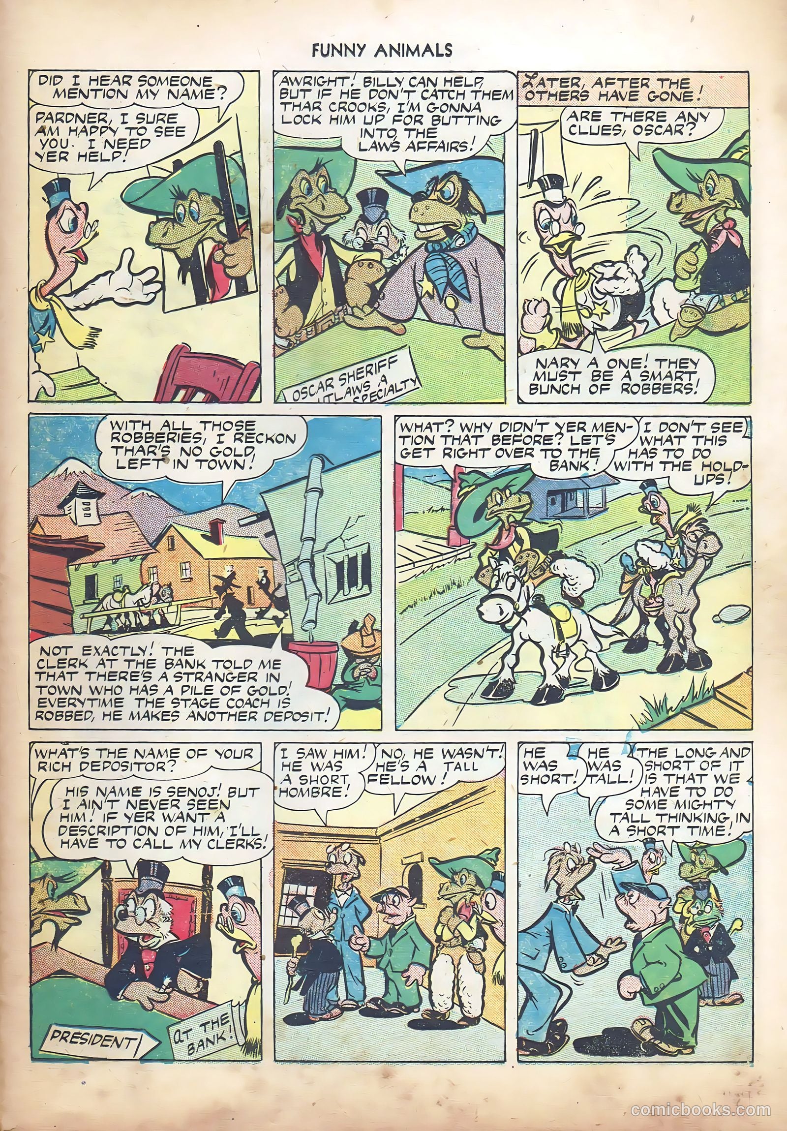 Fawcett's Funny Animals #22 (1944) — page 31 of 44