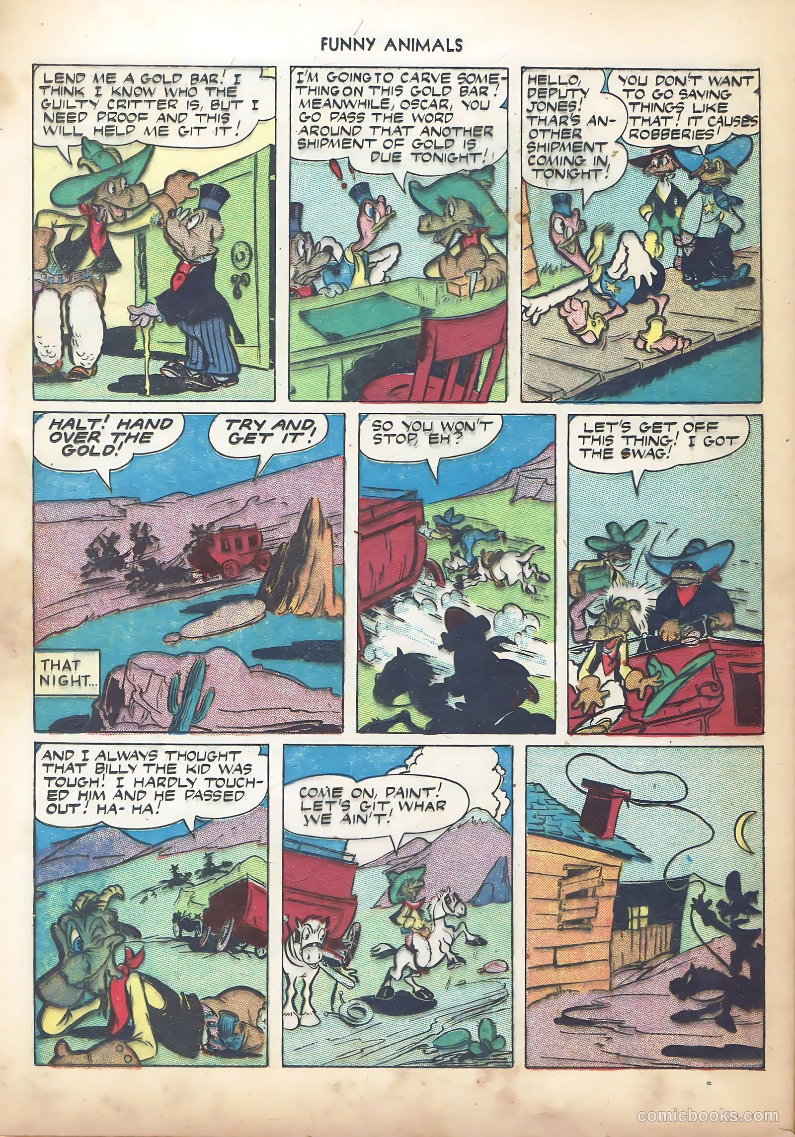 Fawcett's Funny Animals #22 (1944) — page 32 of 44