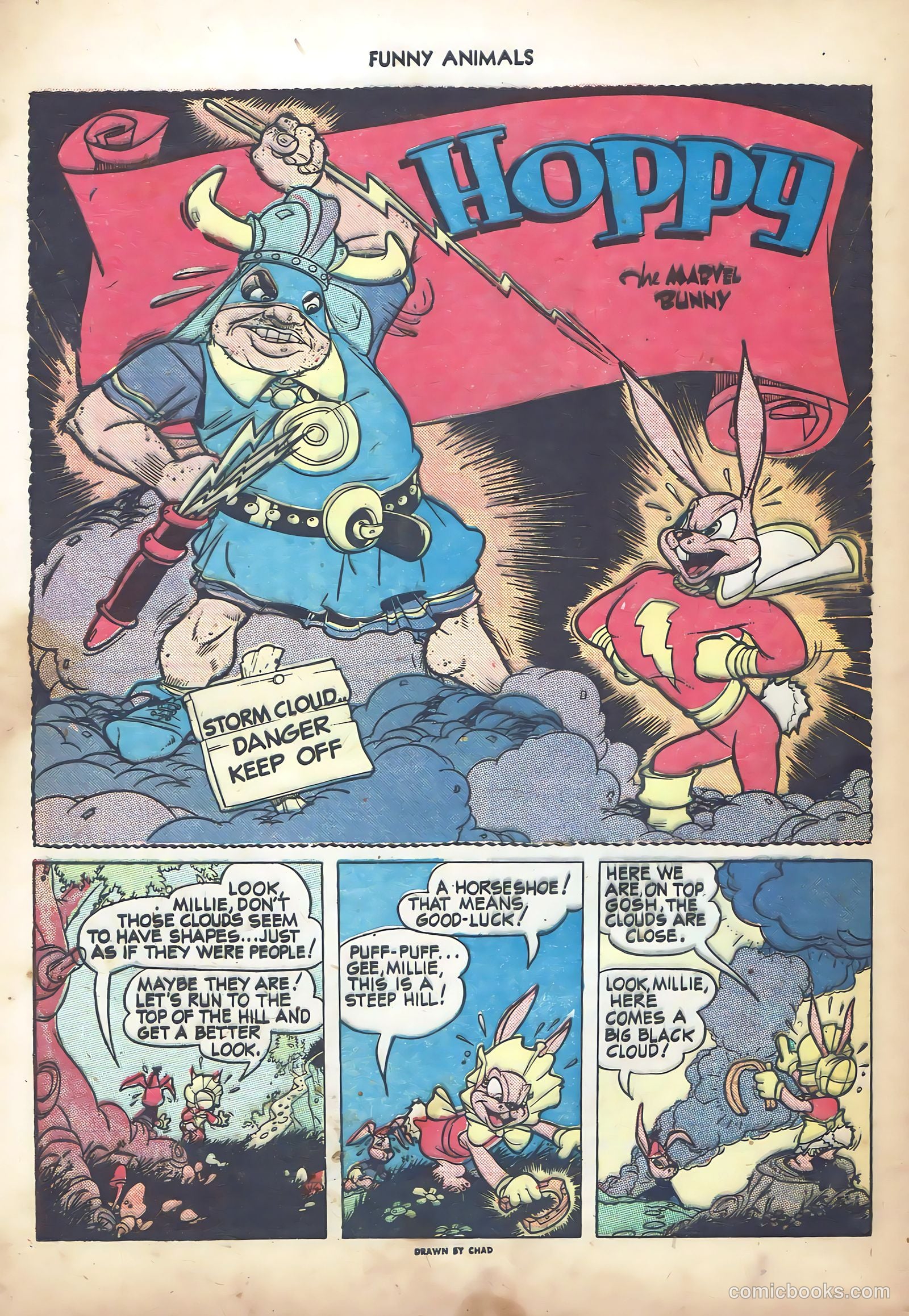 Fawcett's Funny Animals #22 (1944) — page 36 of 44