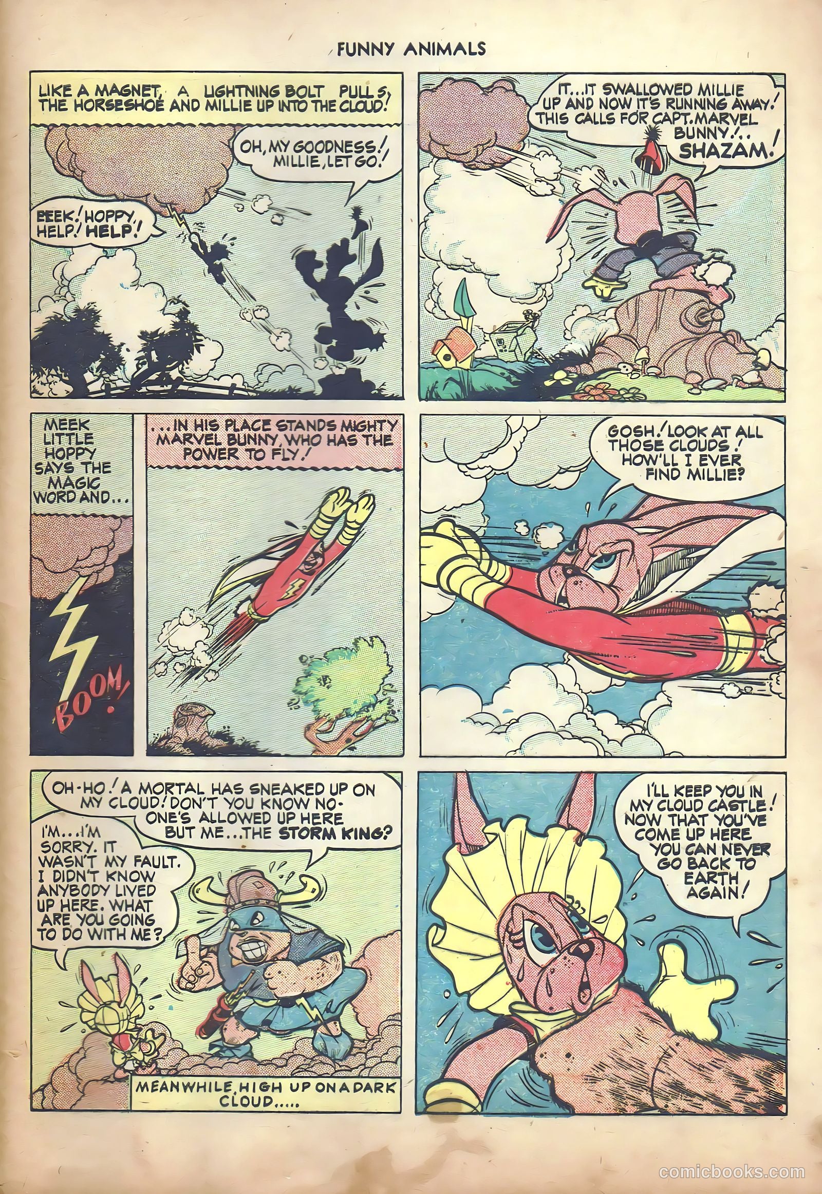 Fawcett's Funny Animals #22 (1944) — page 37 of 44