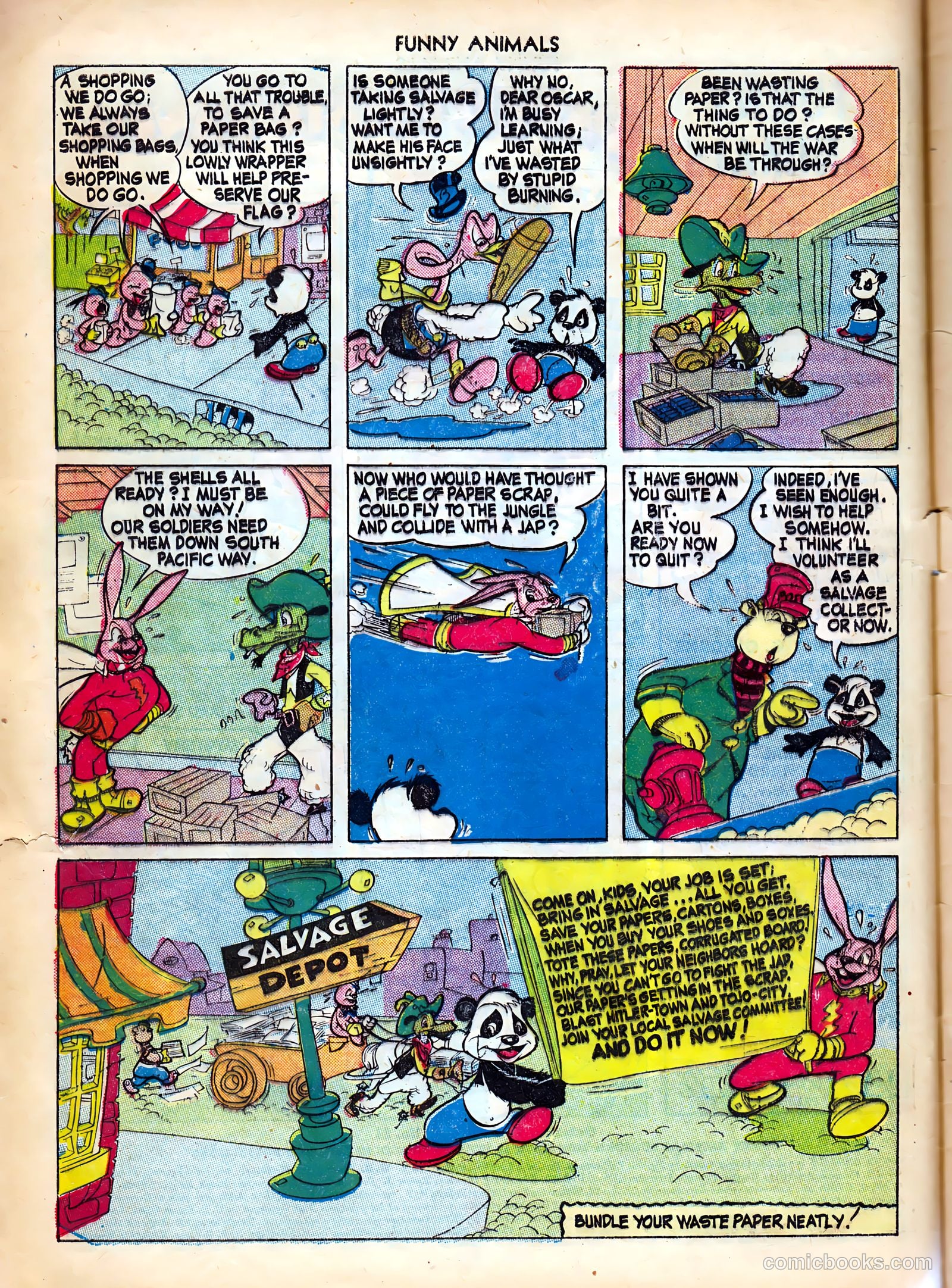 Fawcett's Funny Animals #23 (1944) — page 4 of 36