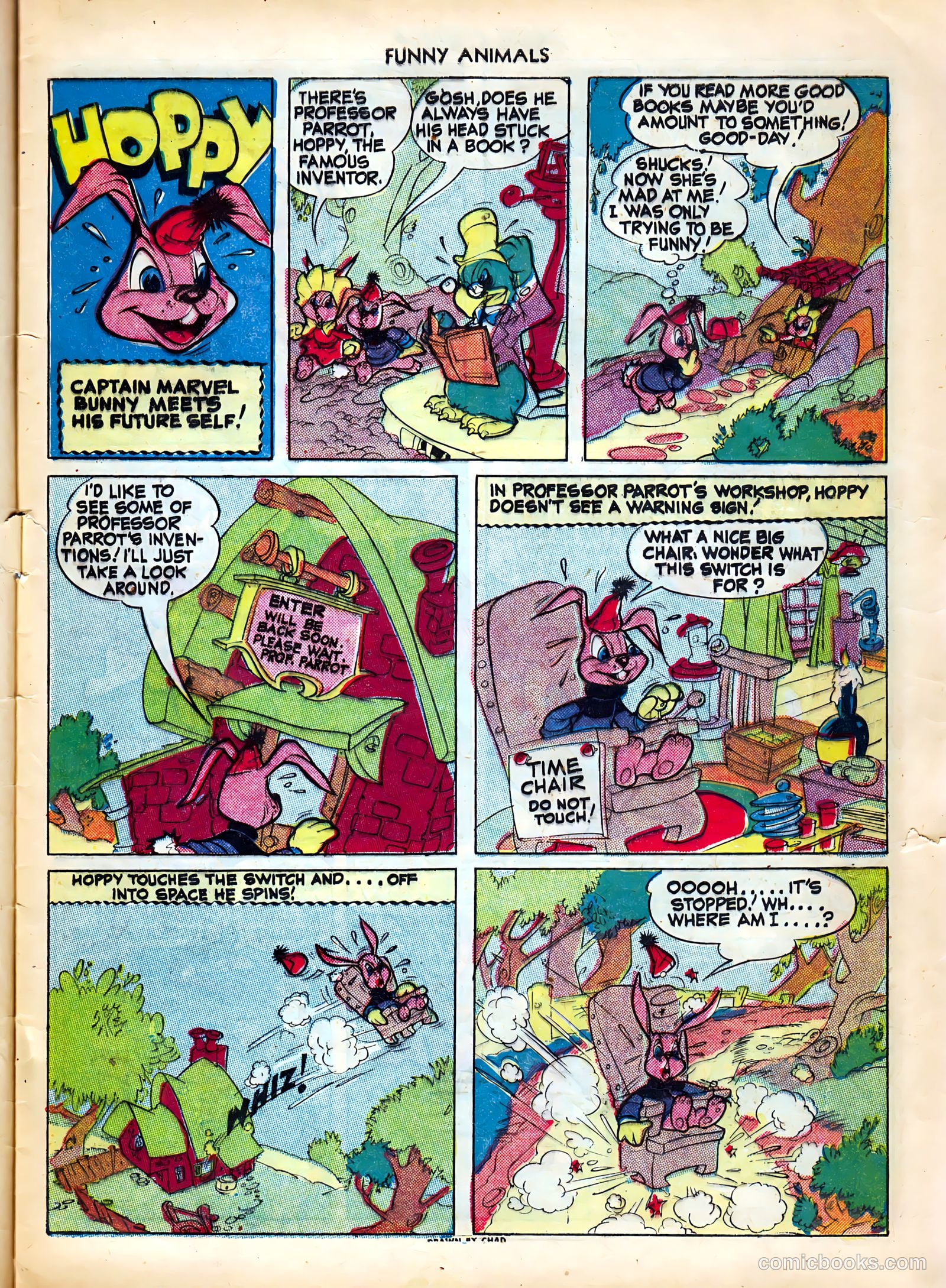 Fawcett's Funny Animals #23 (1944) — page 5 of 36