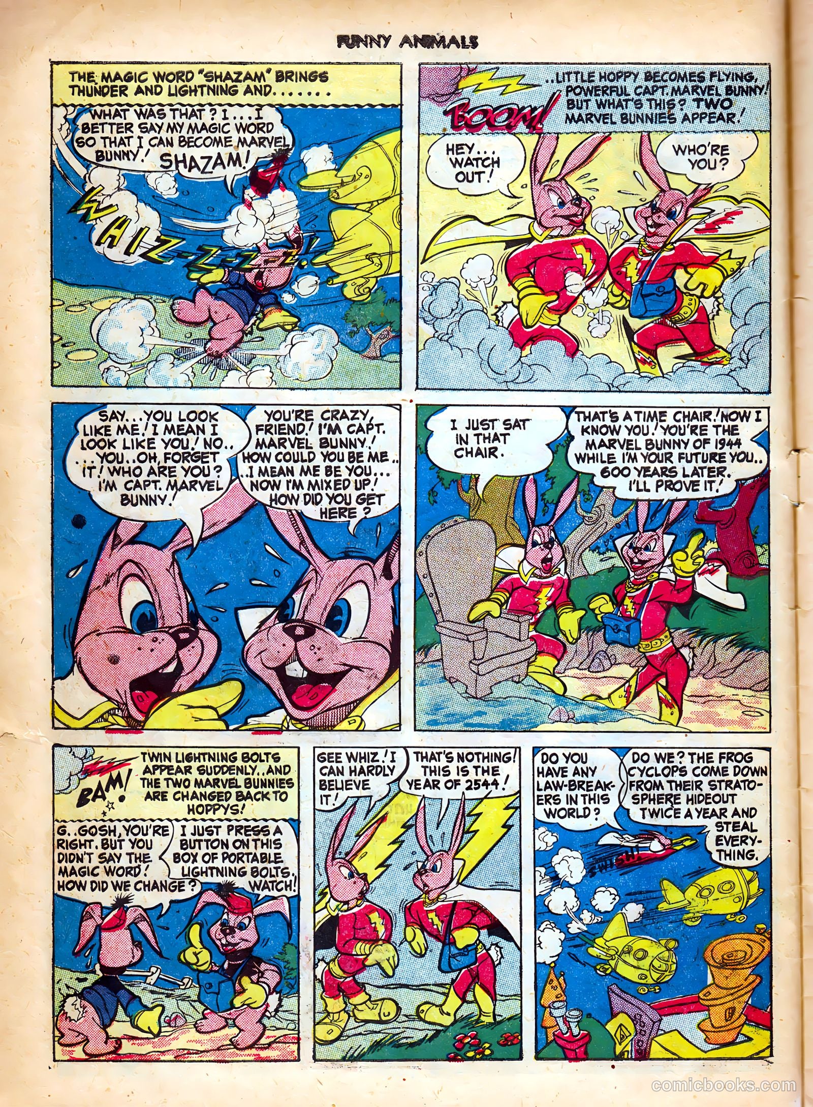 Fawcett's Funny Animals #23 (1944) — page 6 of 36