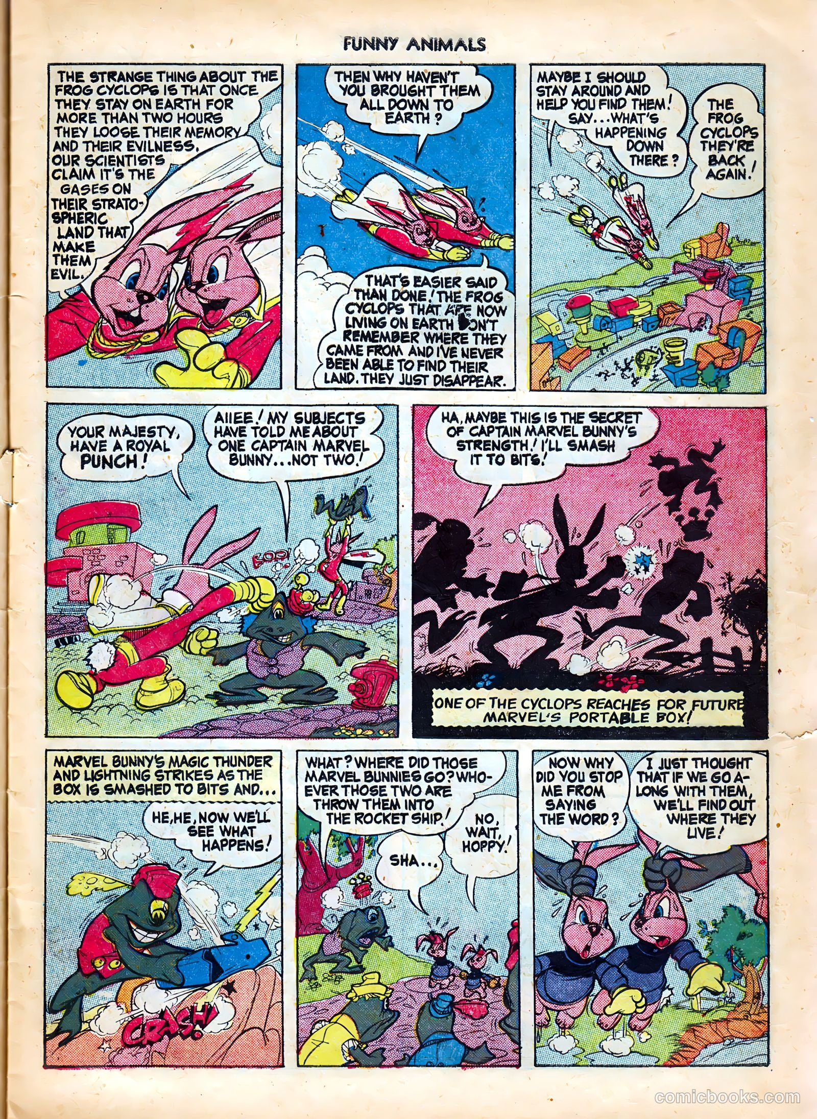 Fawcett's Funny Animals #23 (1944) — page 7 of 36