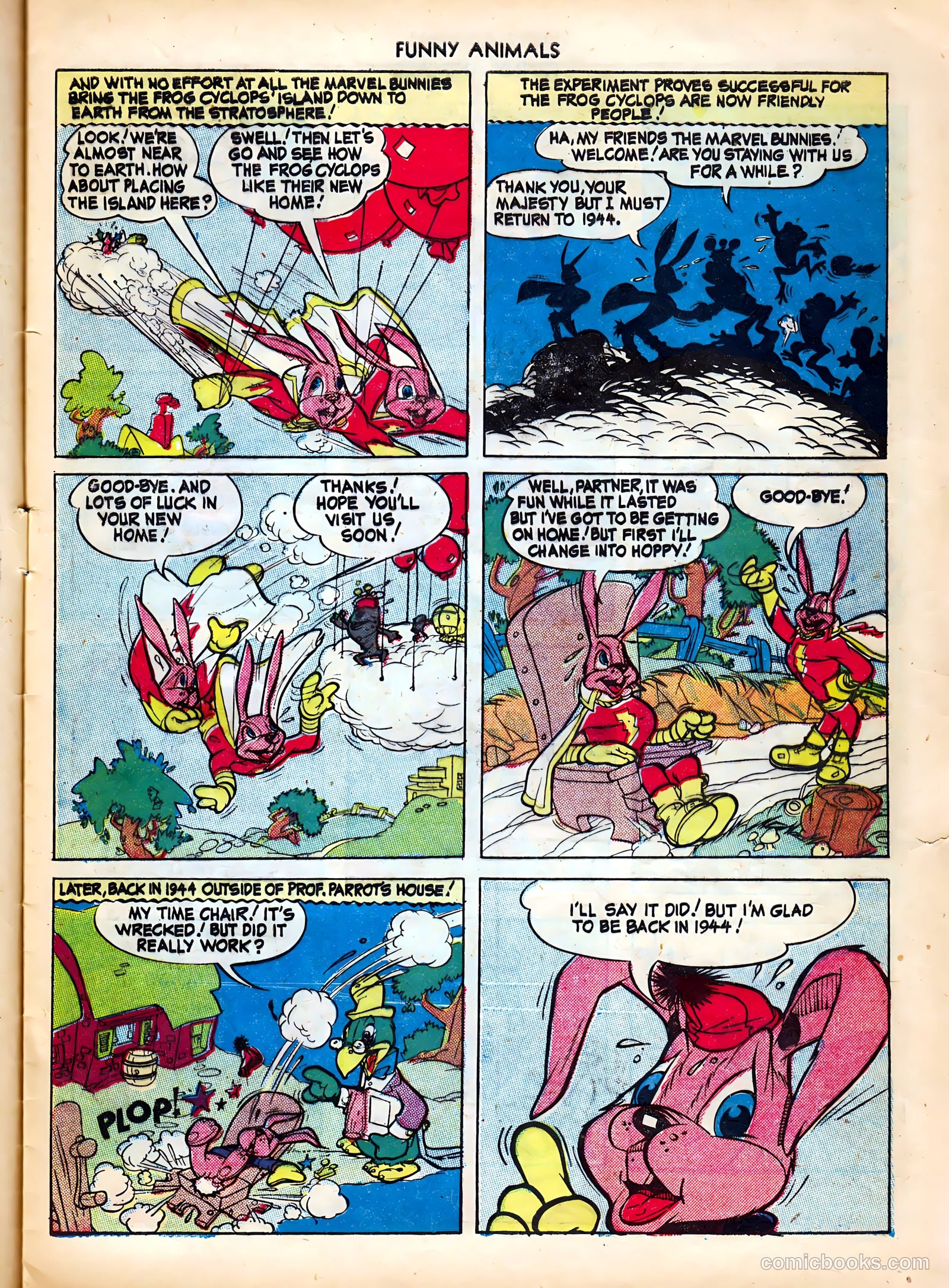 Fawcett's Funny Animals #23 (1944) — page 9 of 36