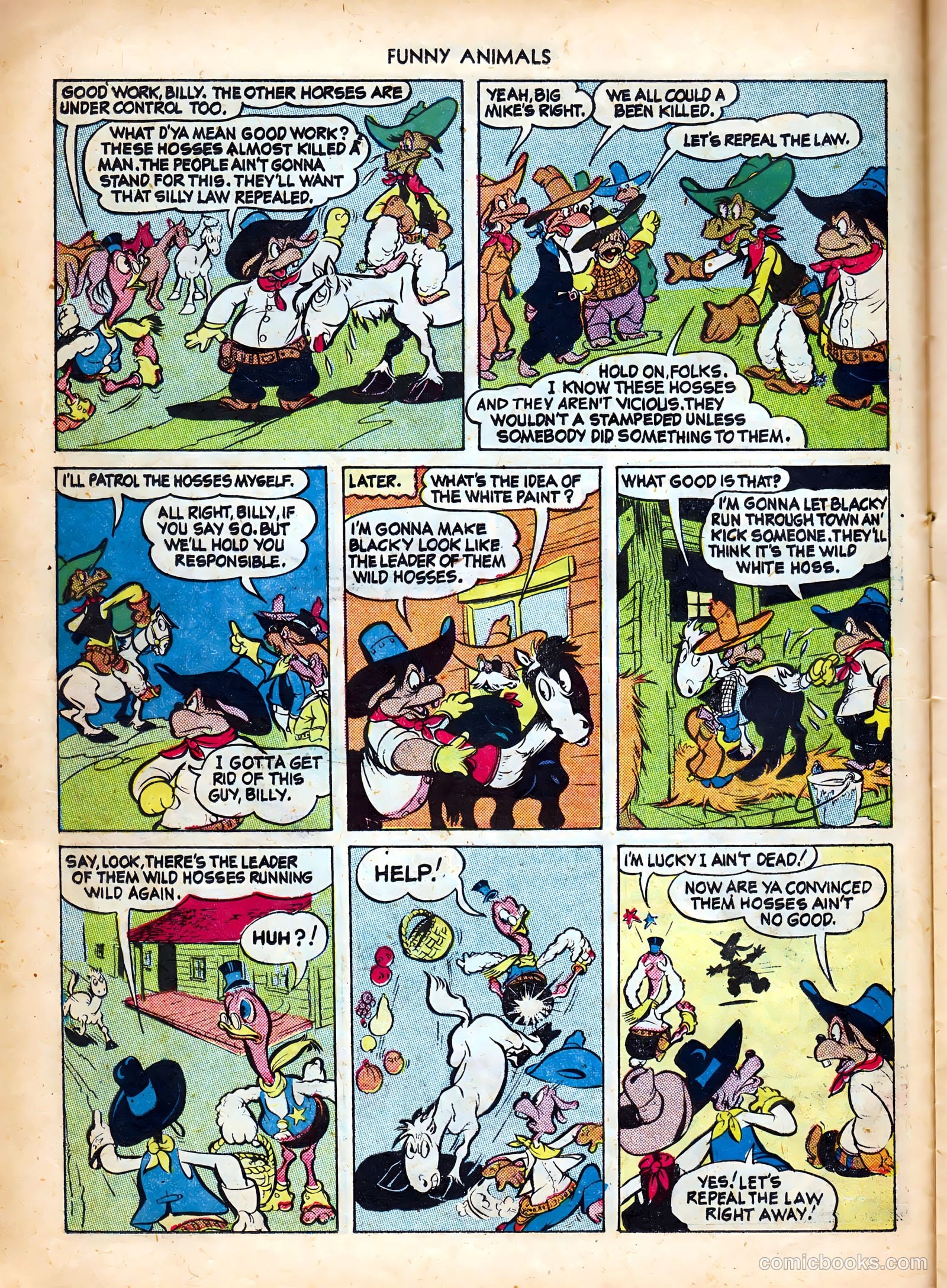 Fawcett's Funny Animals #23 (1944) — page 14 of 36