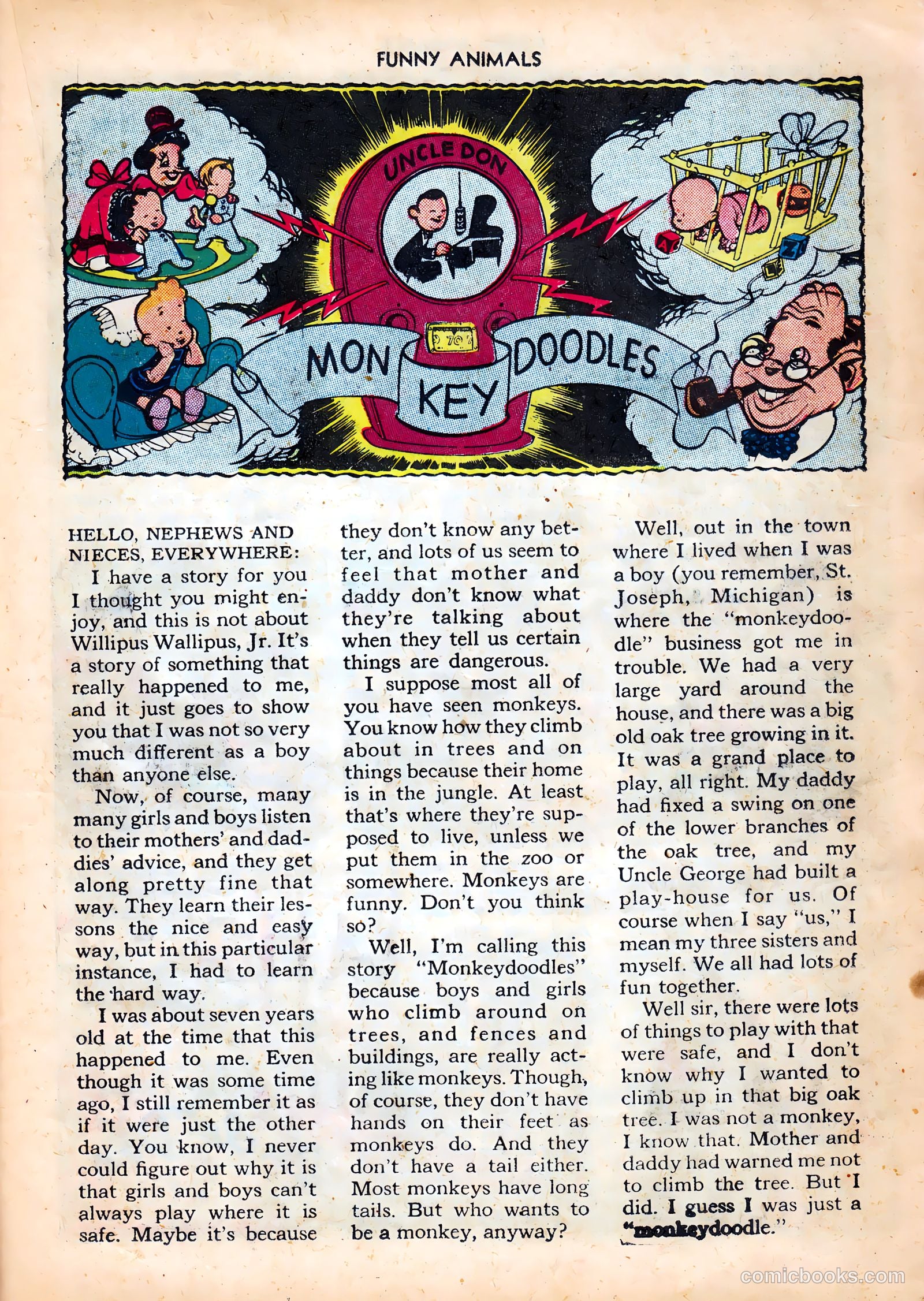 Fawcett's Funny Animals #23 (1944) — page 23 of 36