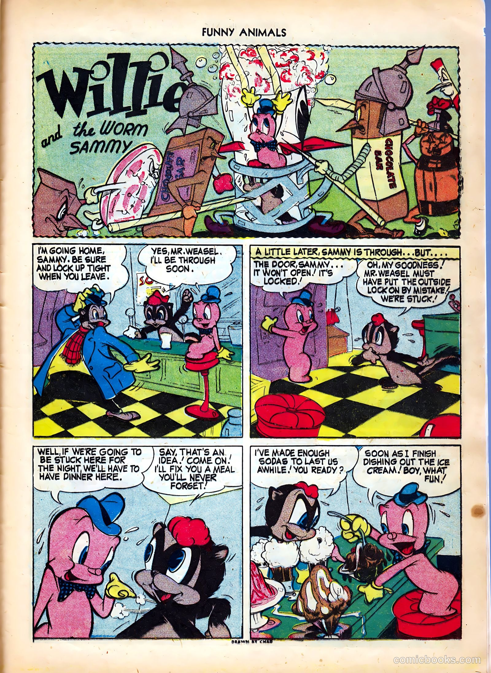 Fawcett's Funny Animals #23 (1944) — page 25 of 36