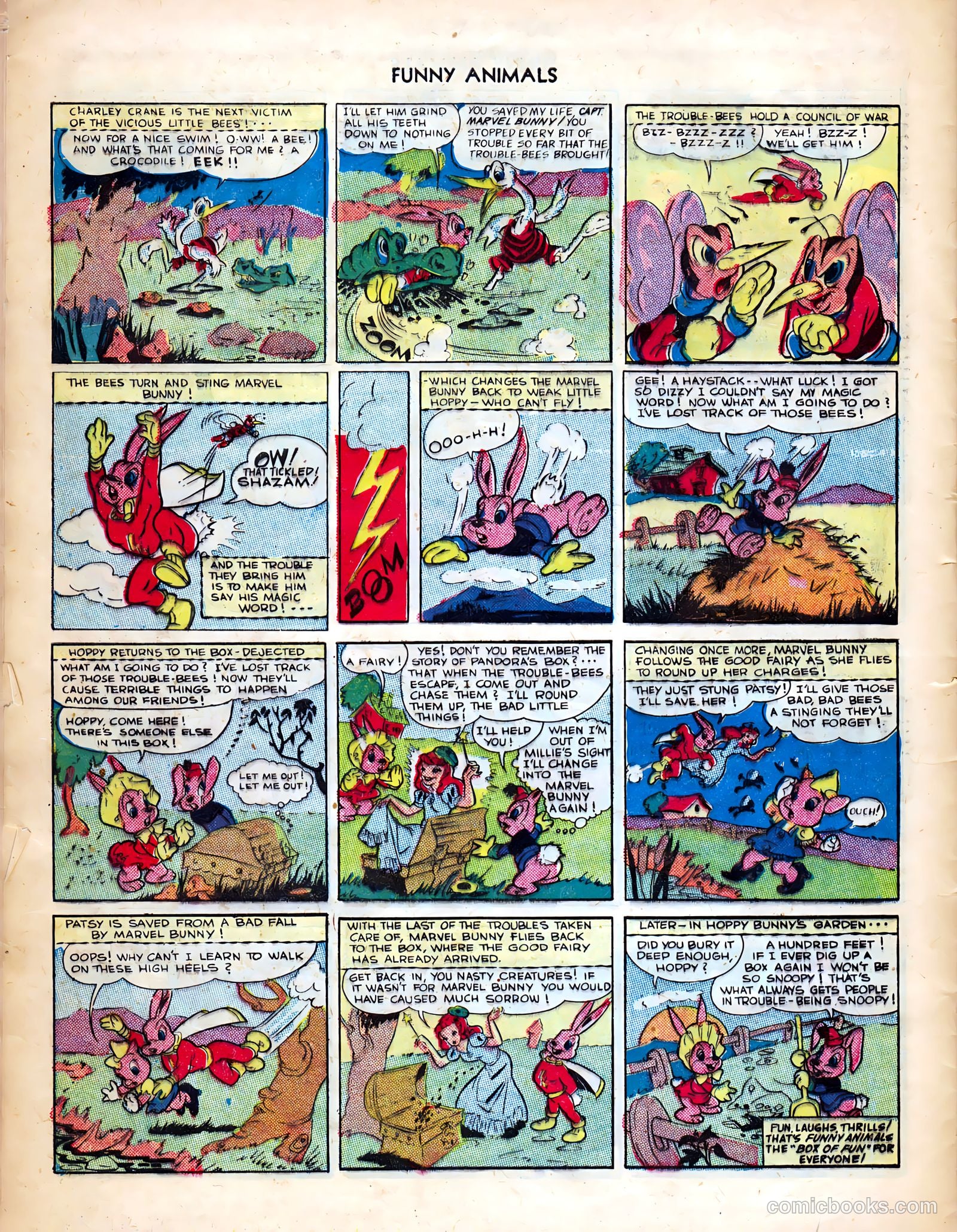 Fawcett's Funny Animals #23 (1944) — page 32 of 36